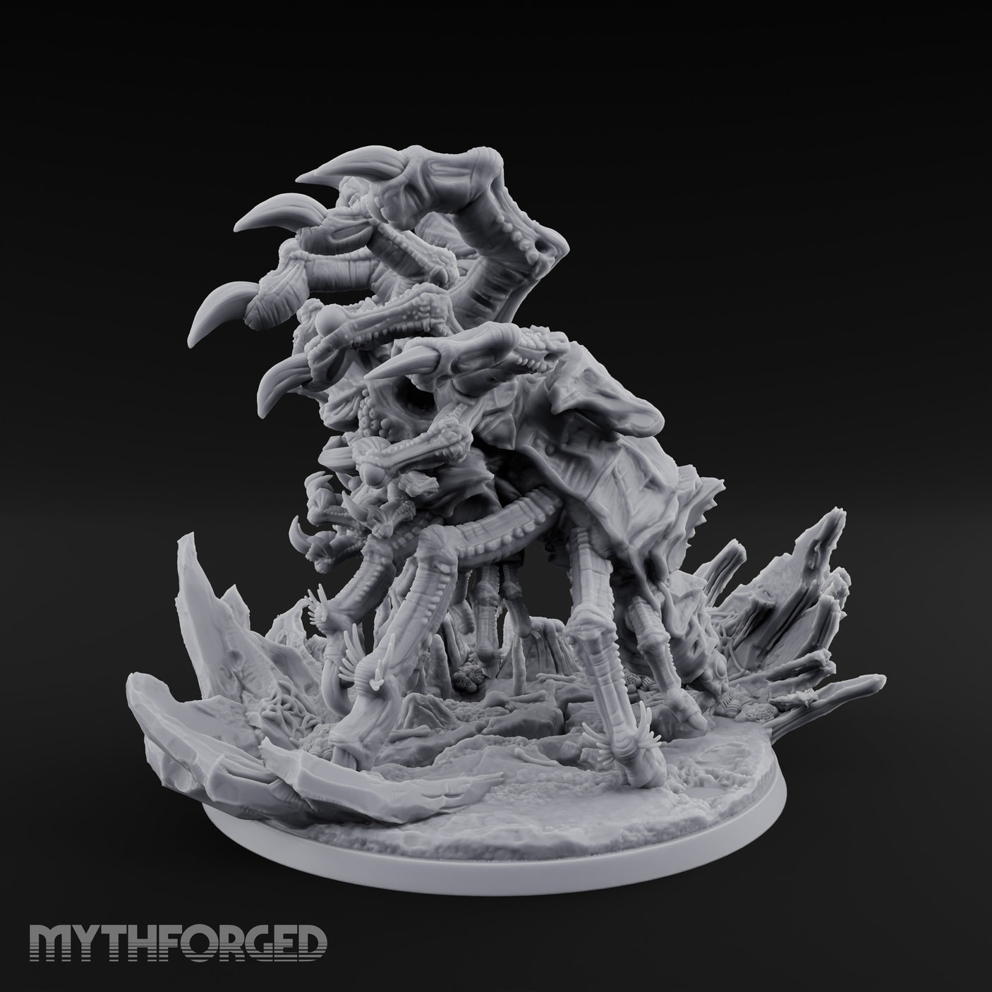 Wings Spreading Beholder Dragon Overlord Miniature for Dungeons and Dragons, Pathfinder or other TTRPGs
