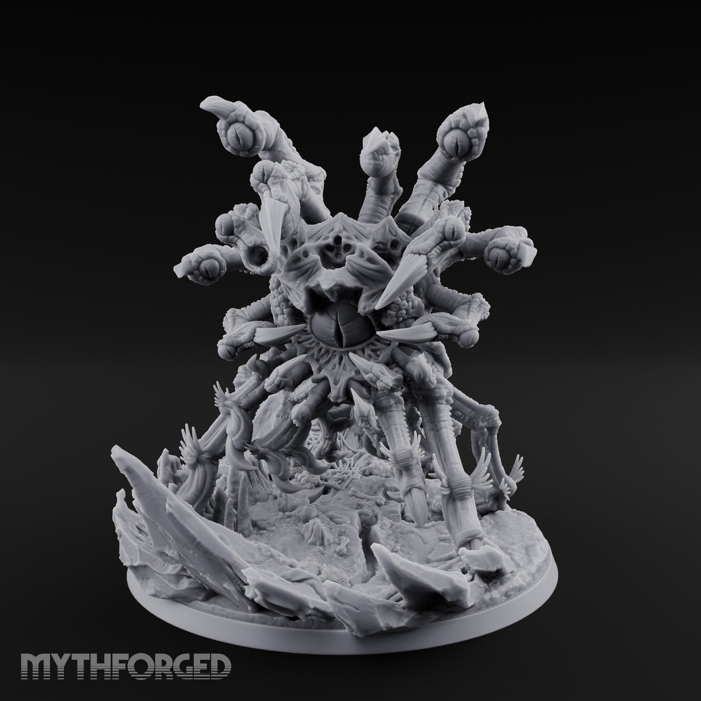 Wings Spreading Beholder Dragon Overlord Miniature for Dungeons and Dragons, Pathfinder or other TTRPGs
