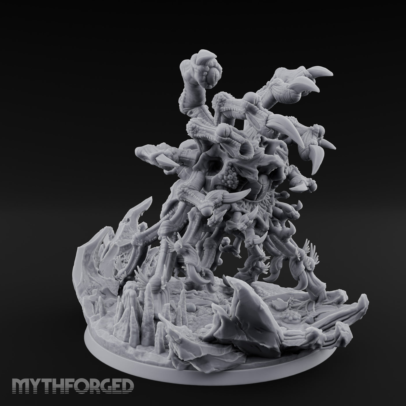 Wings Spreading Beholder Dragon Overlord Miniature for Dungeons and Dragons, Pathfinder or other TTRPGs