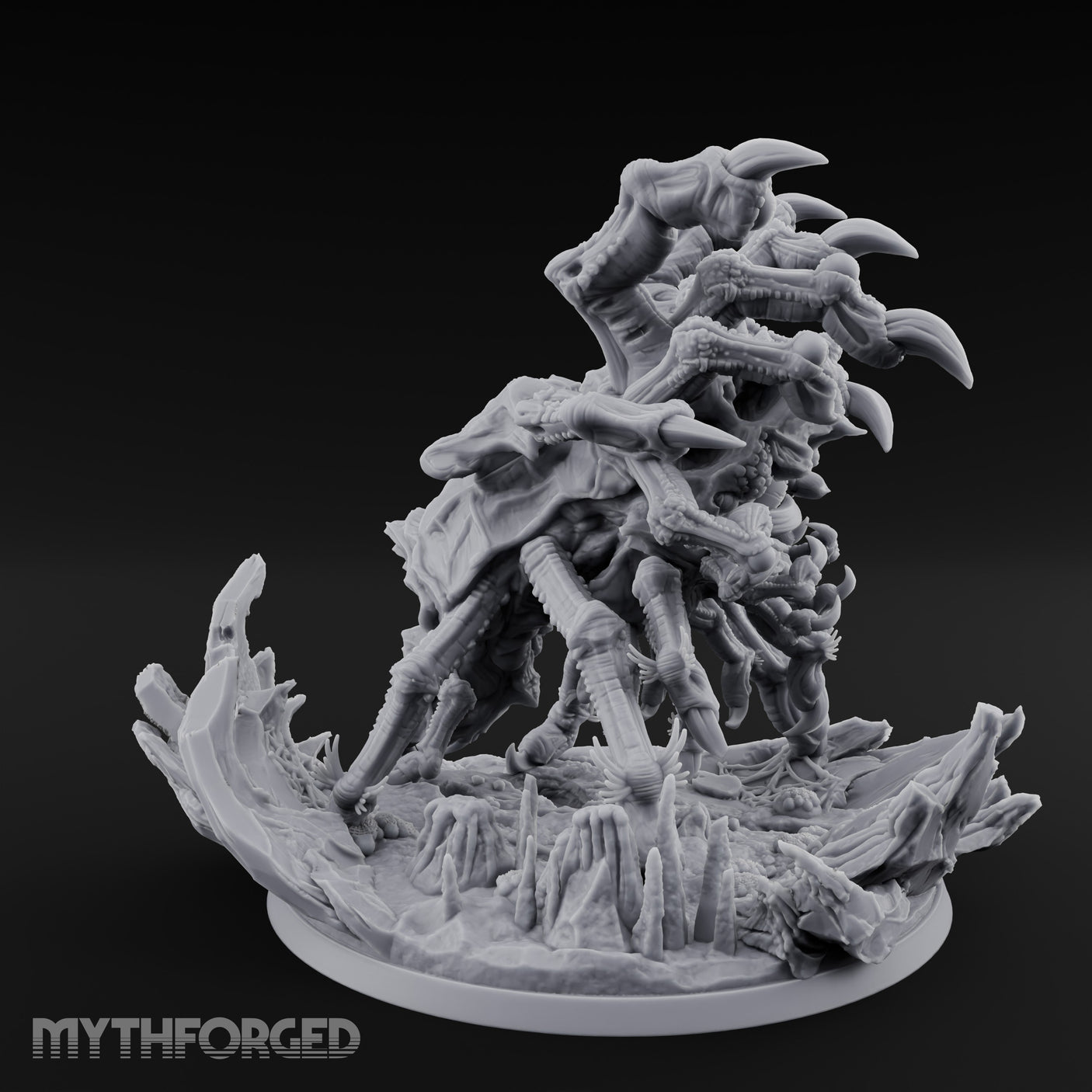 Wings Spreading Beholder Dragon Overlord Miniature for Dungeons and Dragons, Pathfinder or other TTRPGs