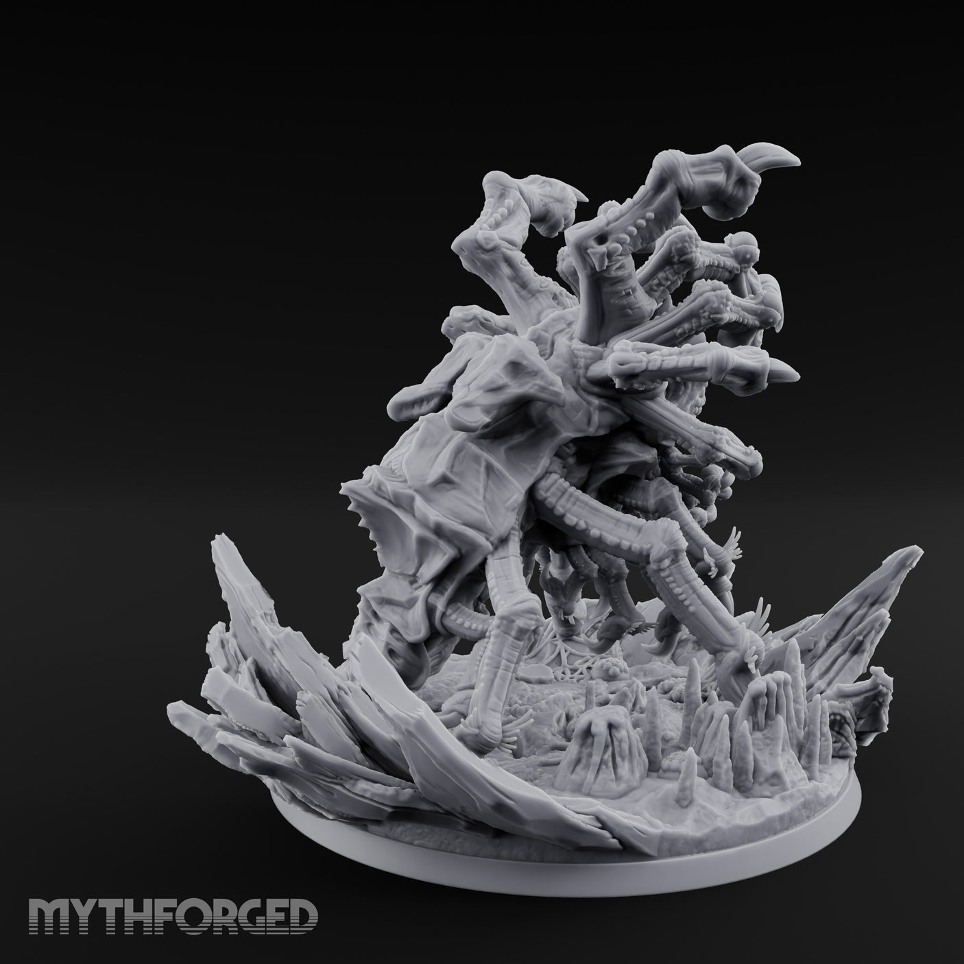 Wings Spreading Beholder Dragon Overlord Miniature for Dungeons and Dragons, Pathfinder or other TTRPGs