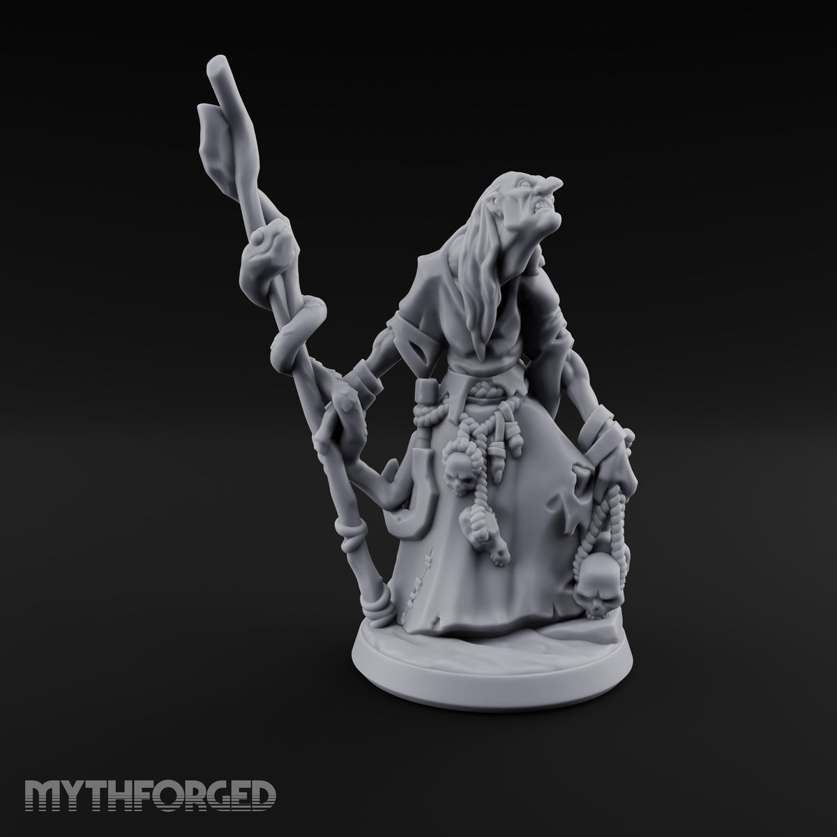 Warts and Skulls Hag Witches — A · No Cat