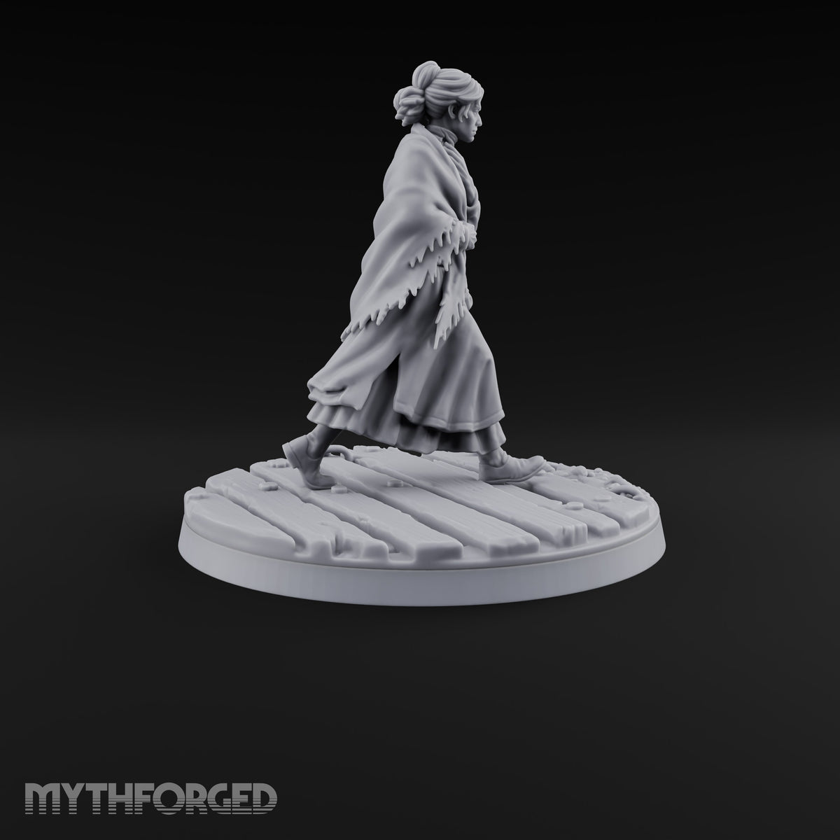 Succumbing to the Change Human Mutants Miniature for Dungeons and Dragons, Pathfinder or other TTRPGs
