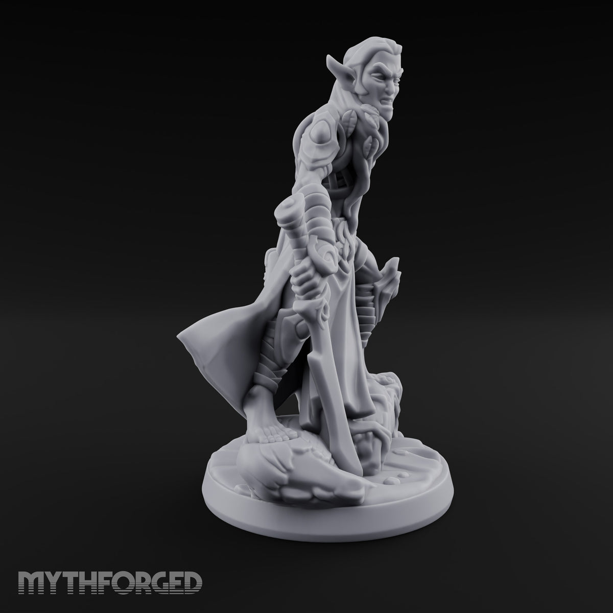 Sharp Ears, Sharper Tempers Wood Elf Warrior B