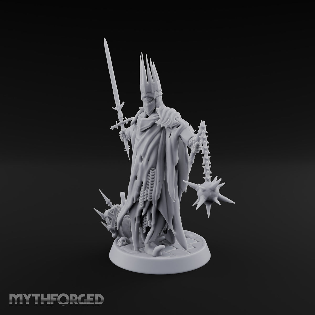 Coronation in Tatters Wraith Sword and Flail King A