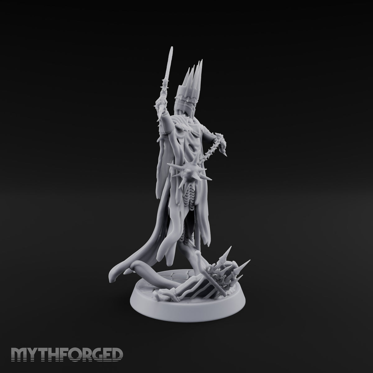 Coronation in Tatters Wraith Sword and Flail King B
