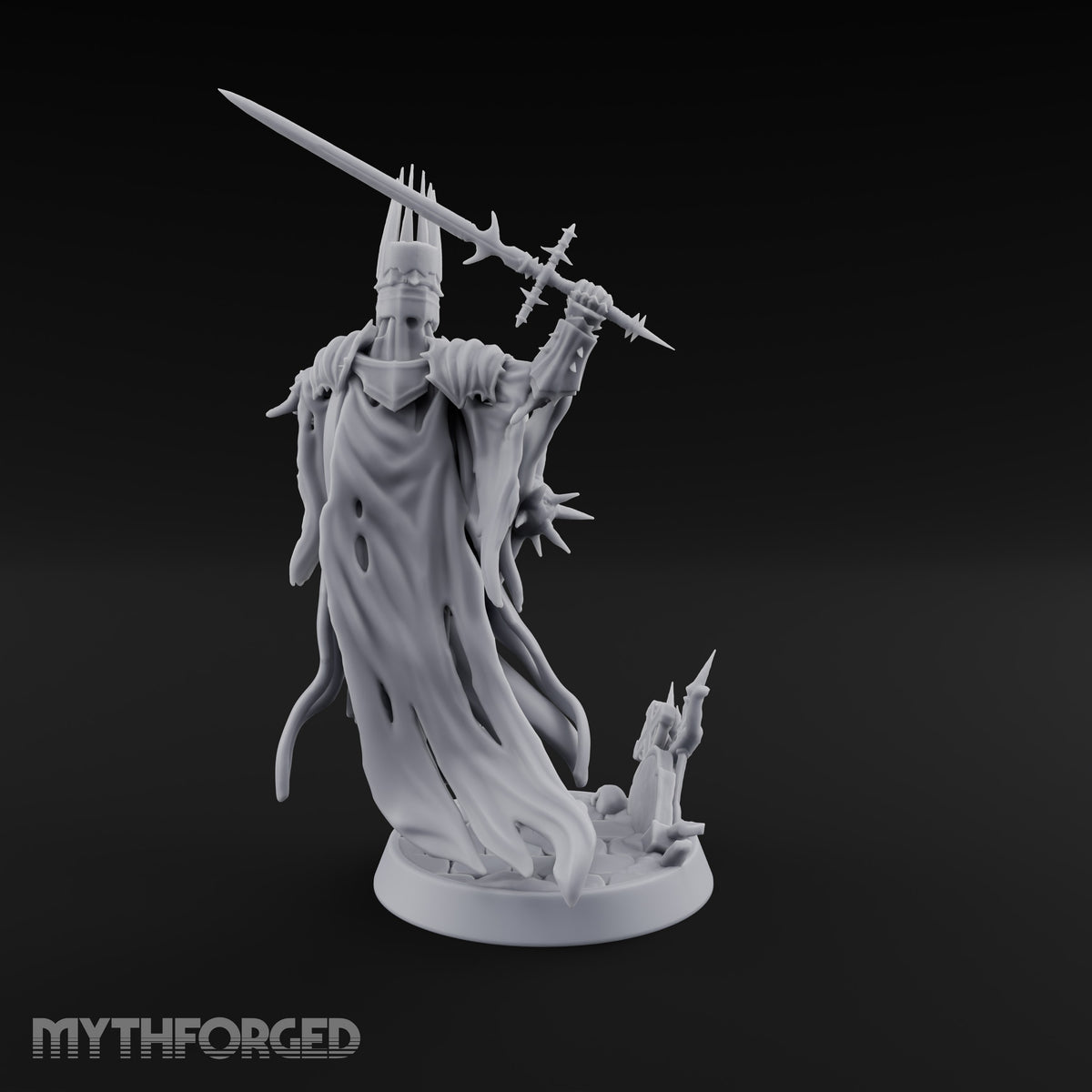 Coronation in Tatters Wraith Sword and Flail King B