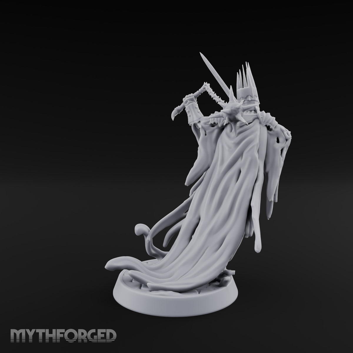 Coronation in Tatters Wraith Sword and Flail King C
