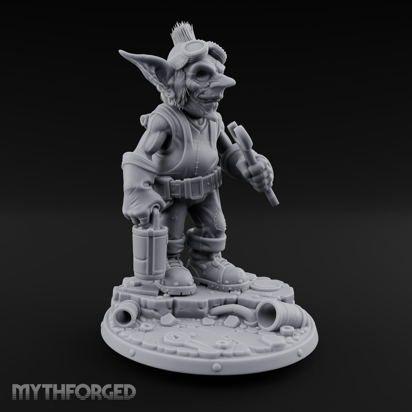 Wrench Wielding Goblin Mechanic gallery 2
