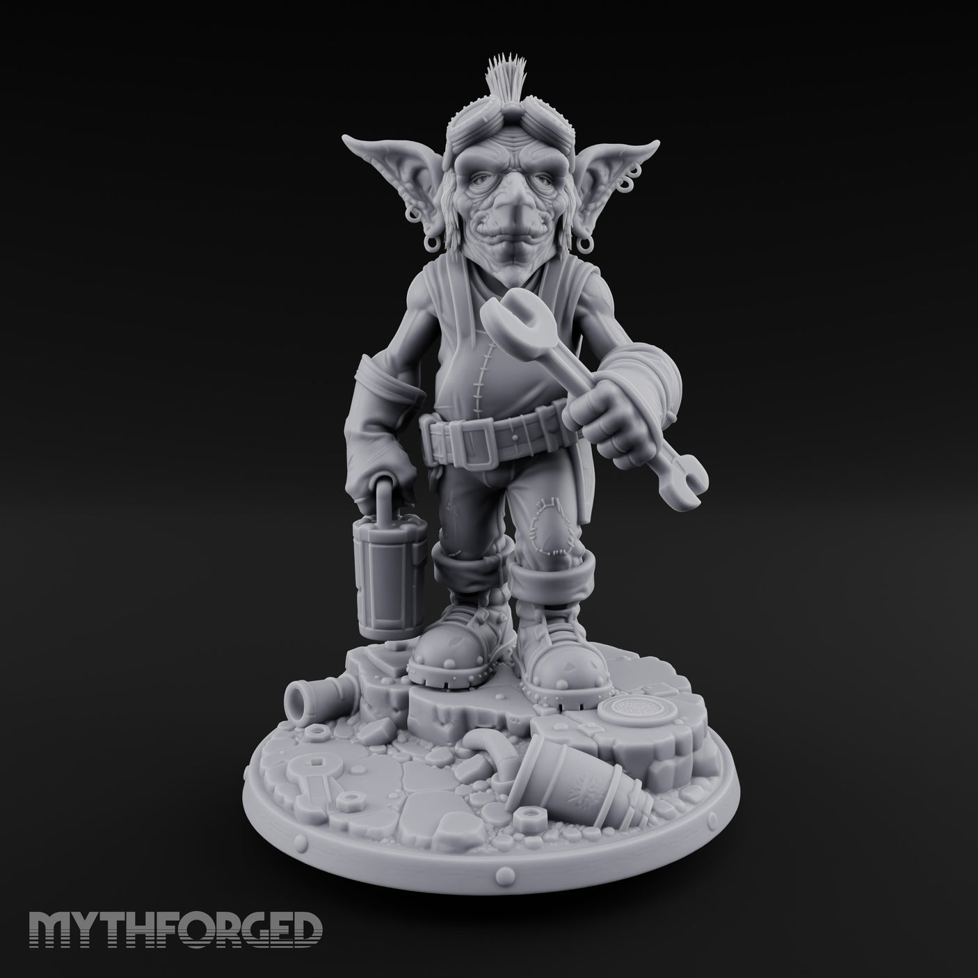 Wrench Wielding Goblin Mechanic gallery 9