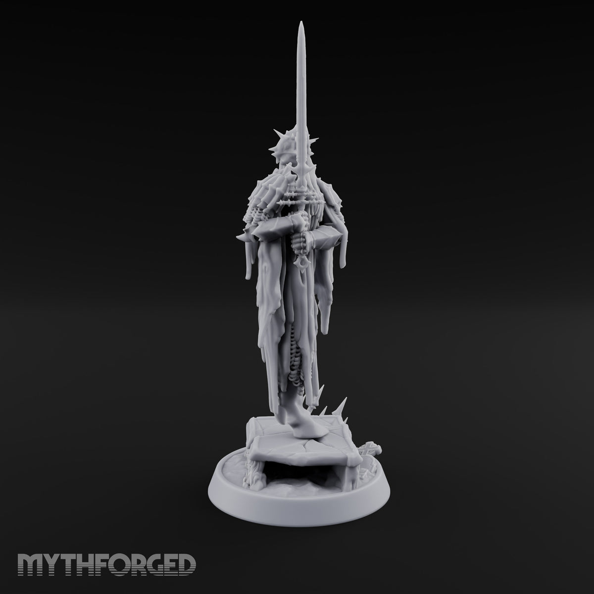 Hem Dissolving Into Smoke Wraith Sword Warrior A