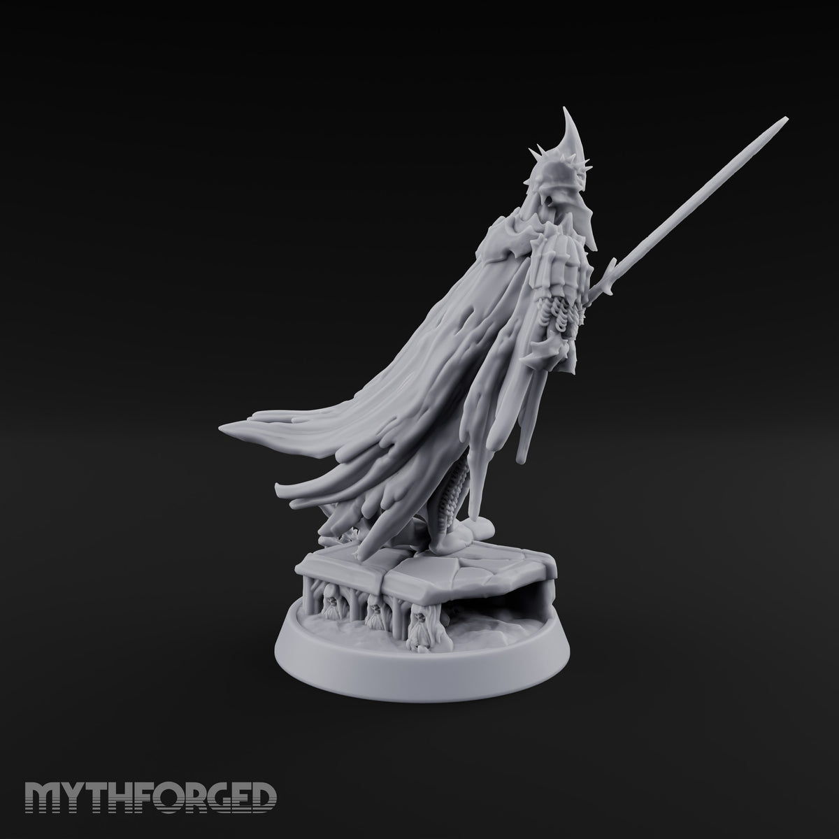Hem Dissolving Into Smoke Wraith Sword Warrior C