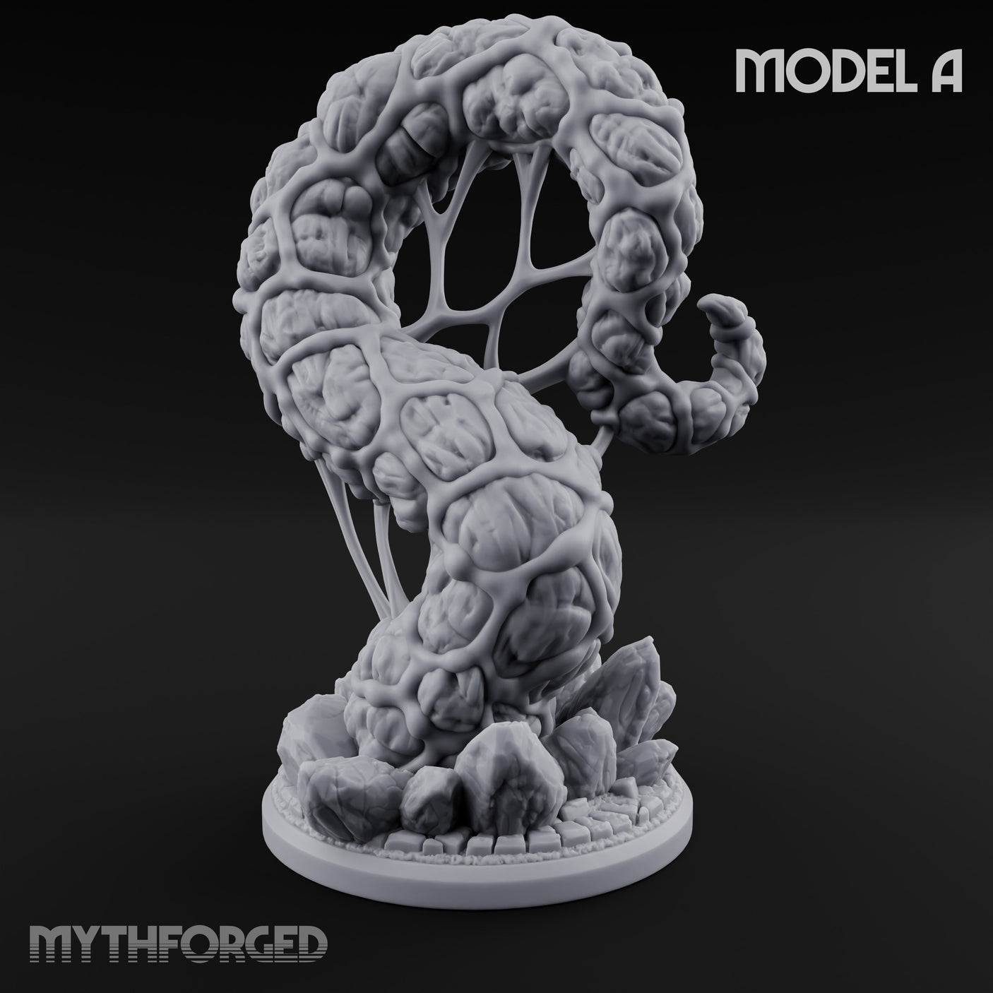 Writhing Reaching Dark Young of Shub-Niggurath A Miniature for Dungeons and Dragons, Pathfinder or other TTRPGs