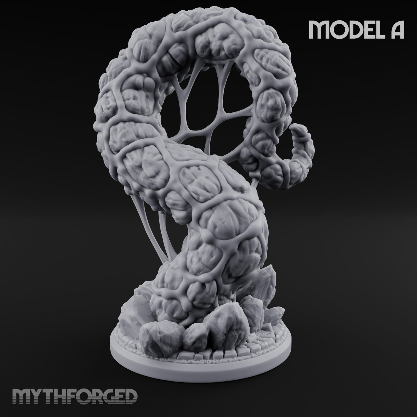 Writhing Reaching Dark Young of Shub-Niggurath A Miniature for Dungeons and Dragons, Pathfinder or other TTRPGs