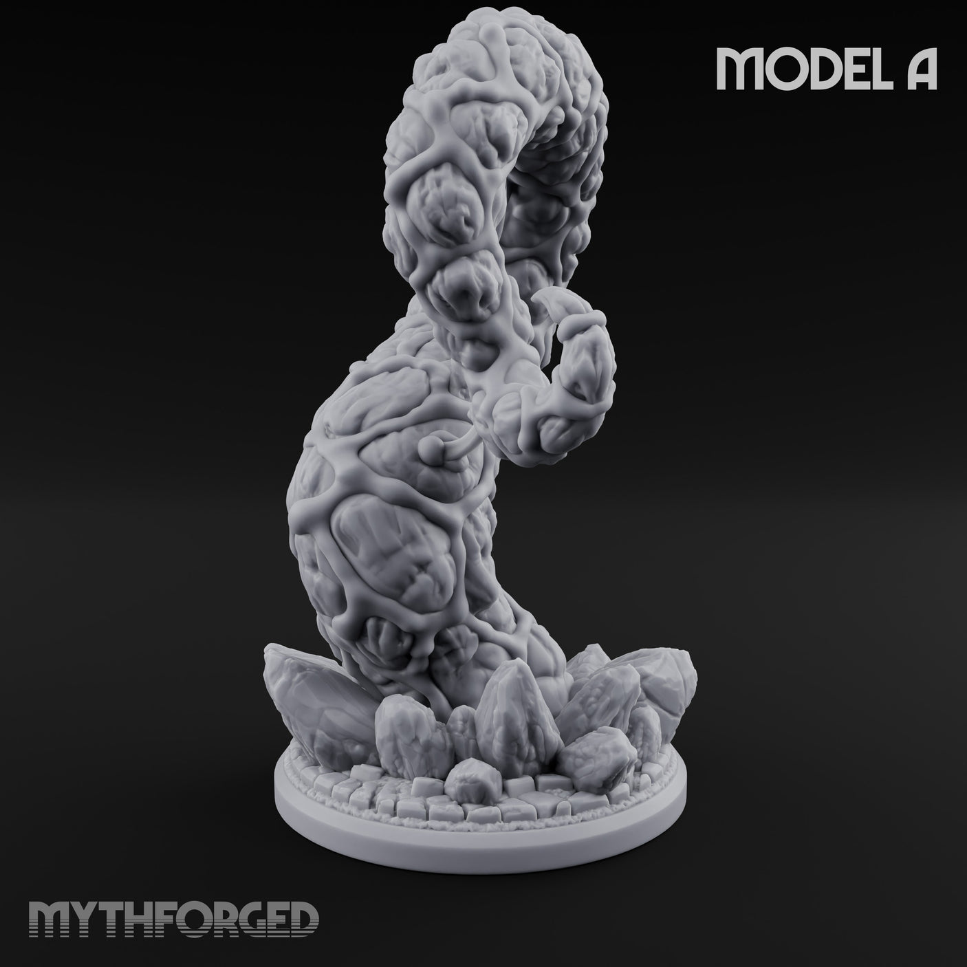 Writhing Reaching Dark Young of Shub-Niggurath A Miniature for Dungeons and Dragons, Pathfinder or other TTRPGs