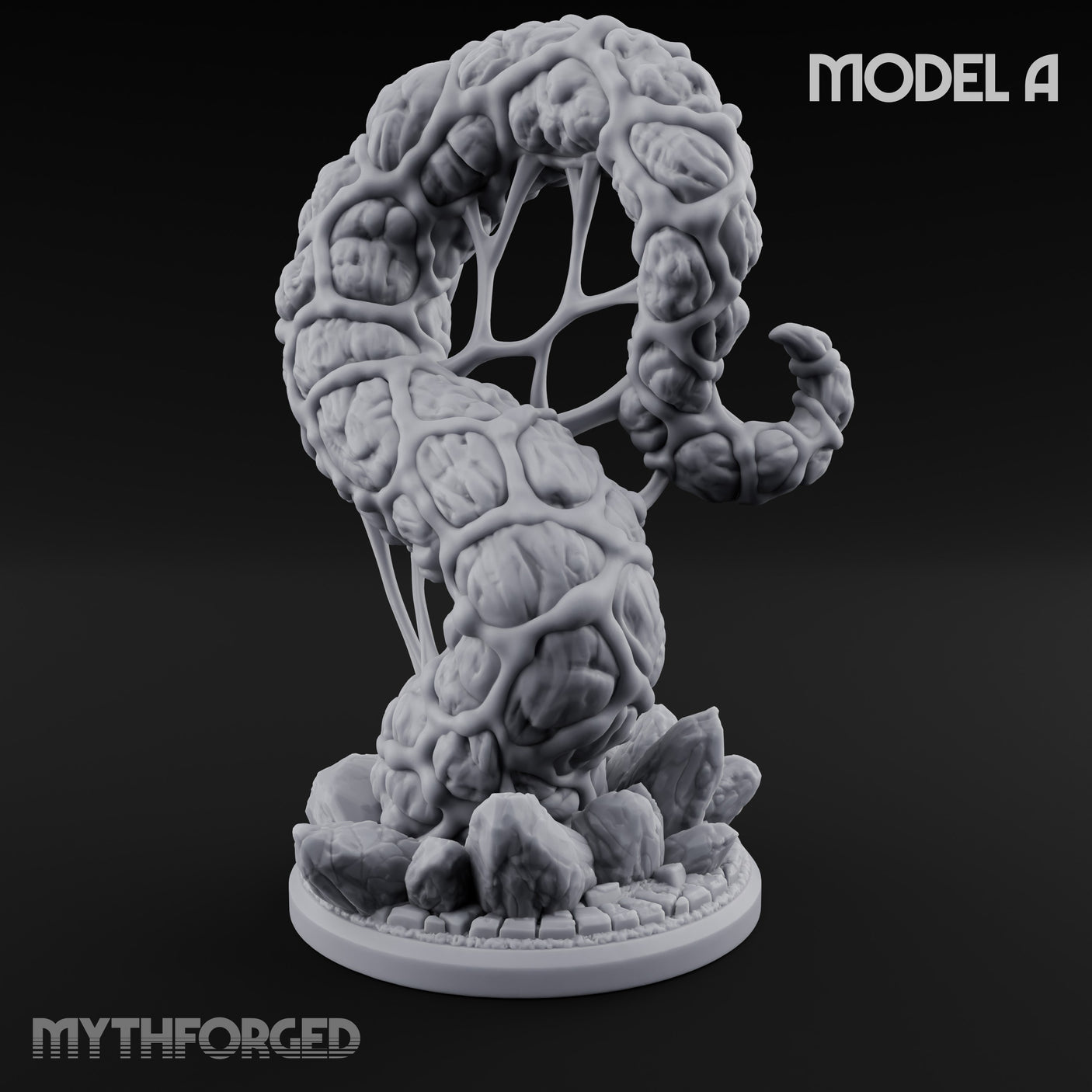Writhing Reaching Dark Young of Shub-Niggurath A Miniature for Dungeons and Dragons, Pathfinder or other TTRPGs
