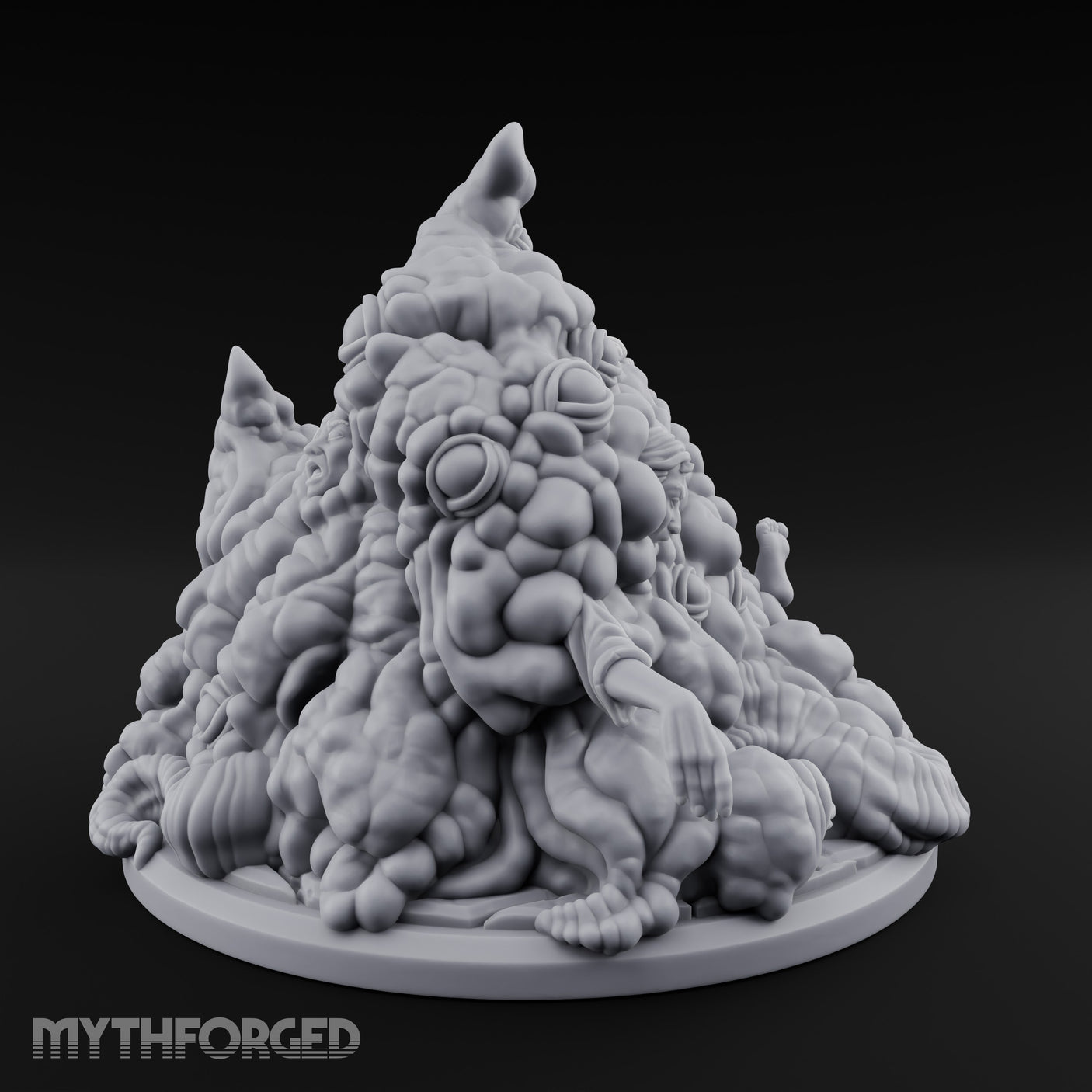 Writhing Screaming Gibbering Mouther Miniature for Dungeons and Dragons, Pathfinder or other TTRPGs