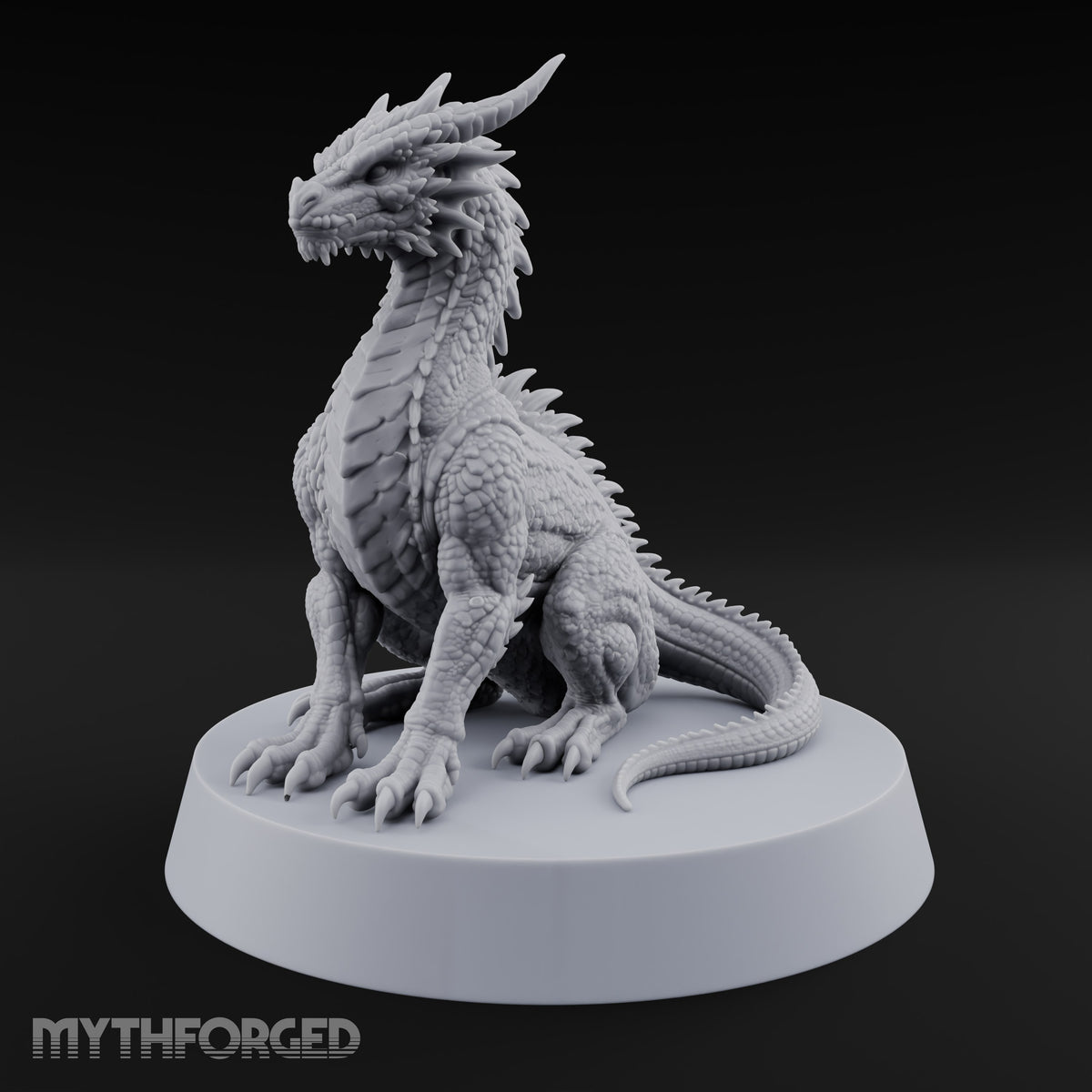 Just Hatched, Already Hunting Dragon Wyrmling A