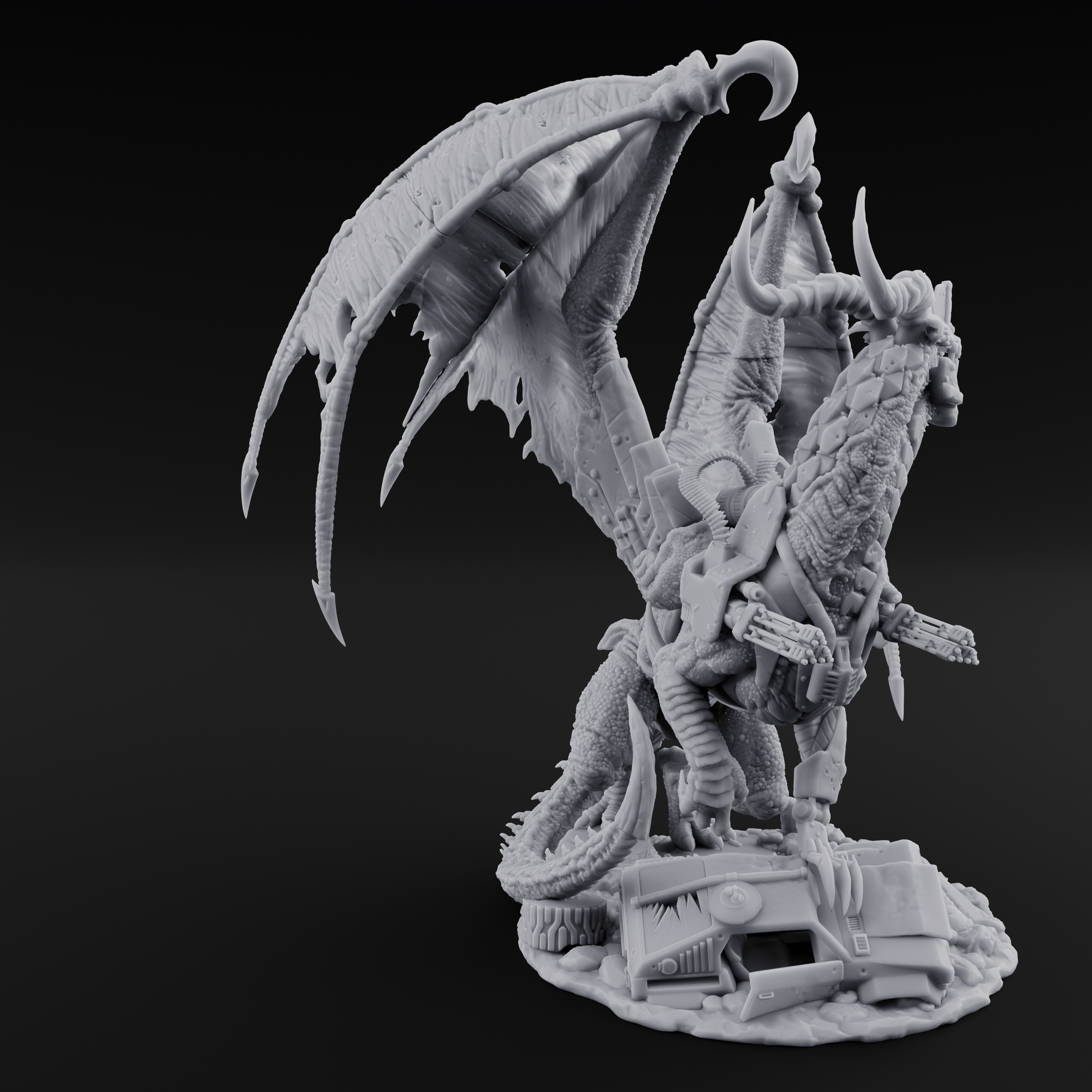 Strapped And Loaded Dragon Warmachine