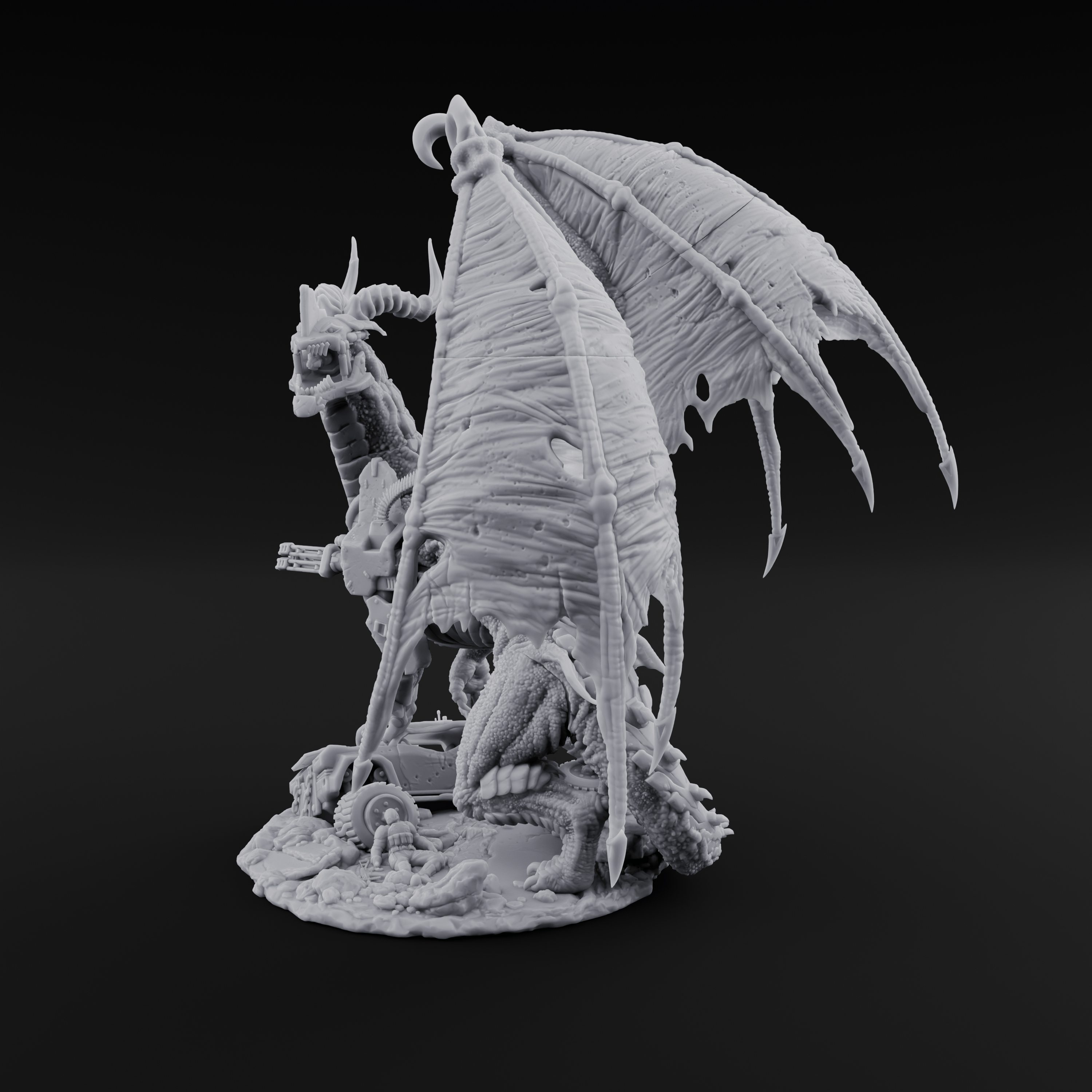 Strapped And Loaded Dragon Warmachine