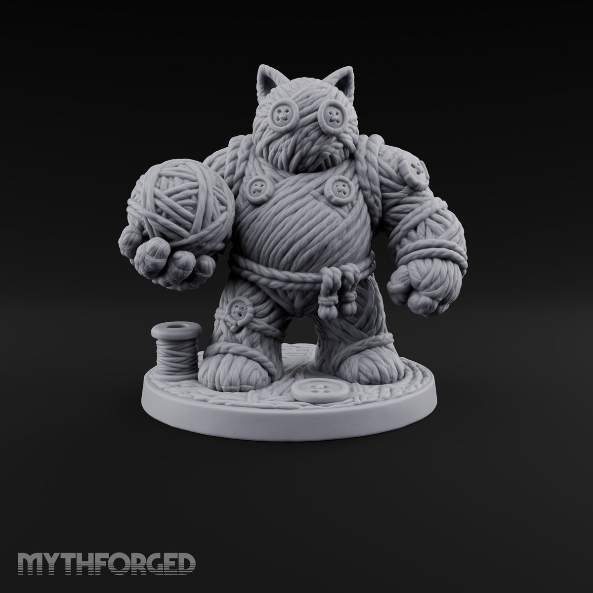 Too Tough to Unravel Yarn-Woven Flesh Golem