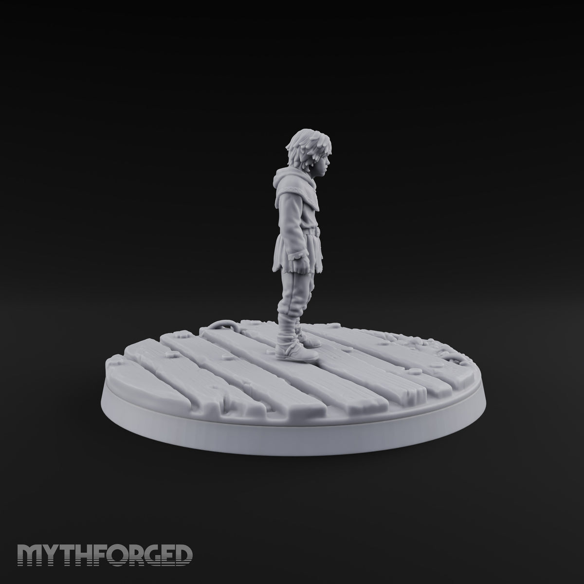 Cast Adrift Human Exile G Miniature for Dungeons and Dragons, Pathfinder or other TTRPGs