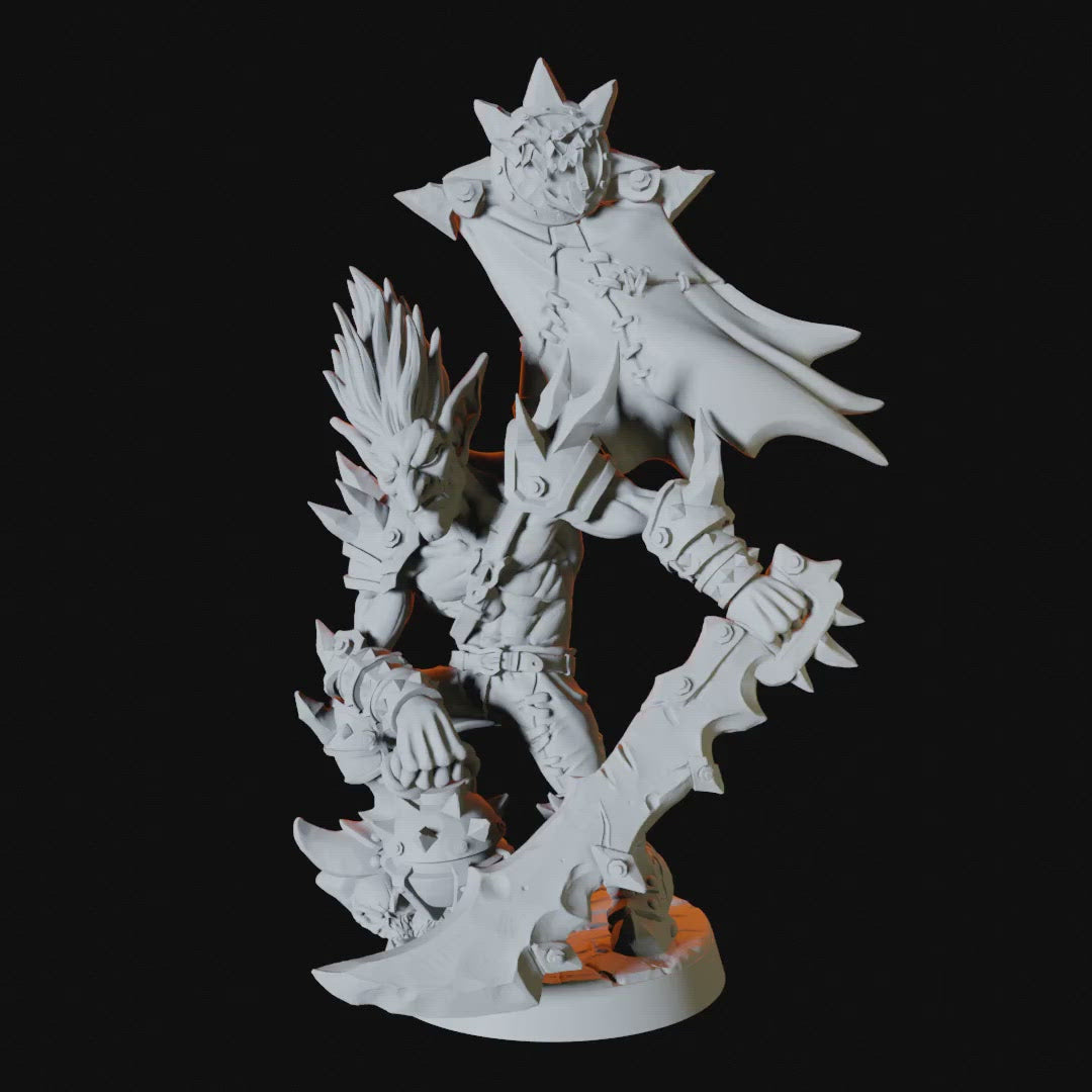 Goblin Boss Miniature for Dungeons and Dragons - Myth Forged