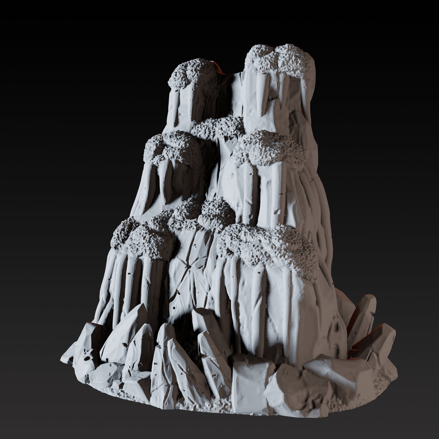 15 Arctic Scatter Terrain Pieces Miniature for Dungeons and Dragons, Pathfinder or other TTRPGs