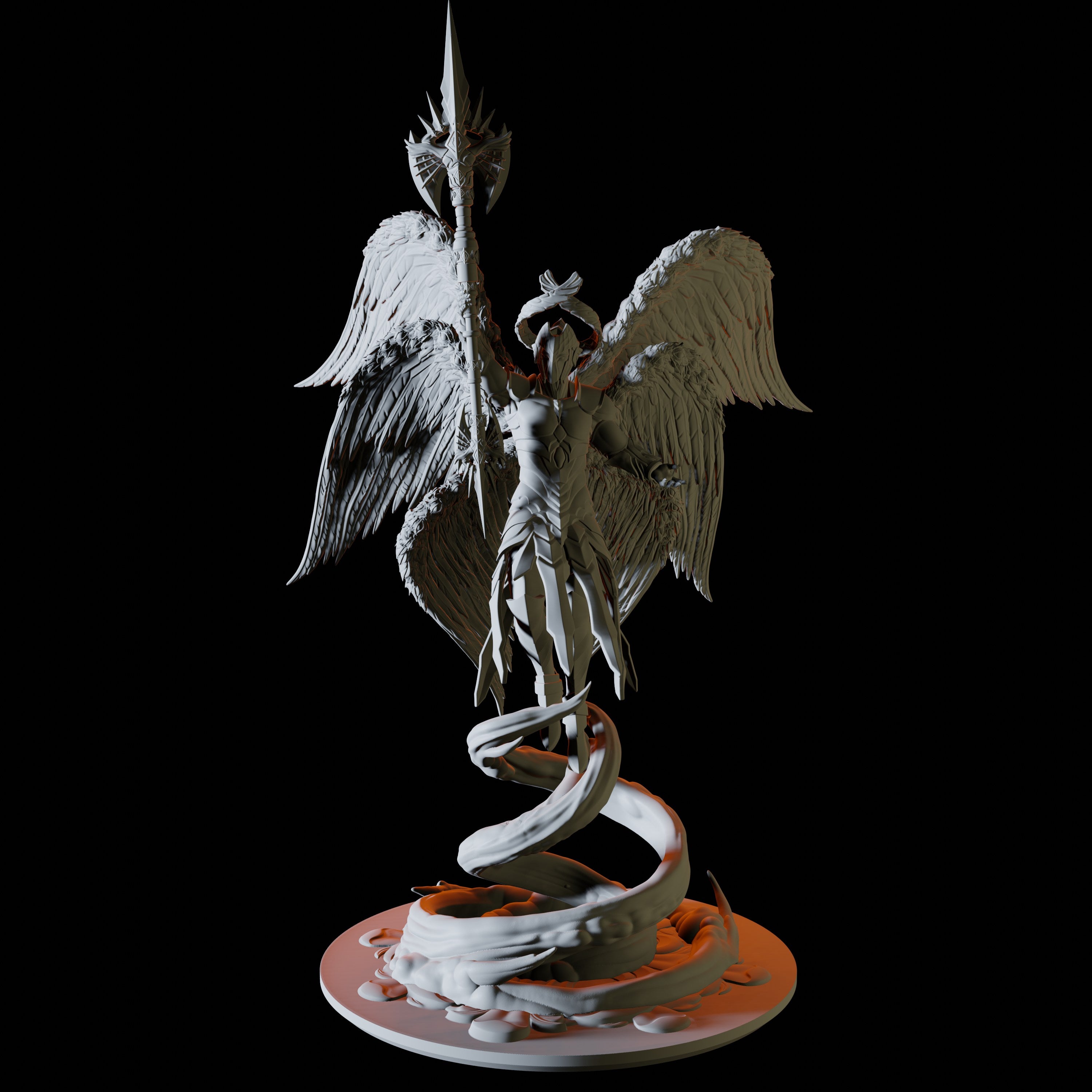 Celestial Paragon Miniature for Dungeons and Dragons - Myth Forged