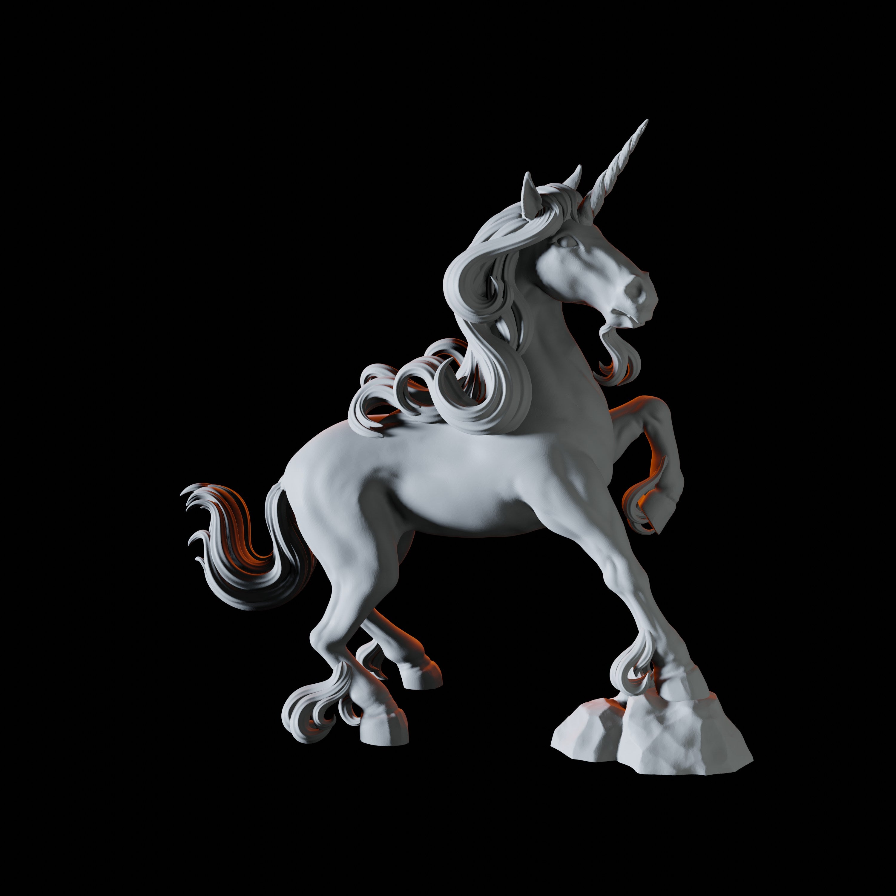 Unicorn Miniature for Dungeons and Dragons - Myth Forged