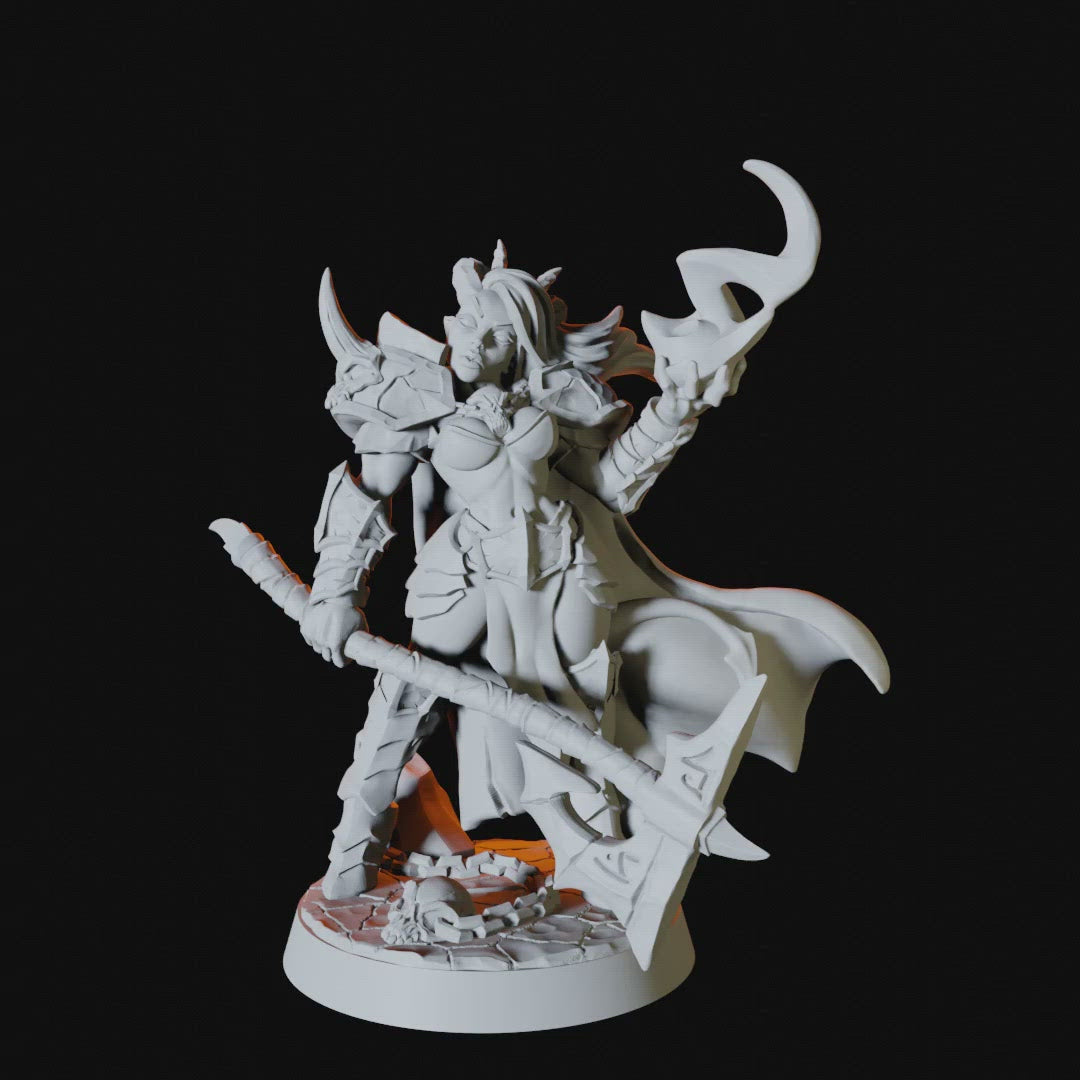 Erinyes Miniature for Dungeons and Dragons - Myth Forged