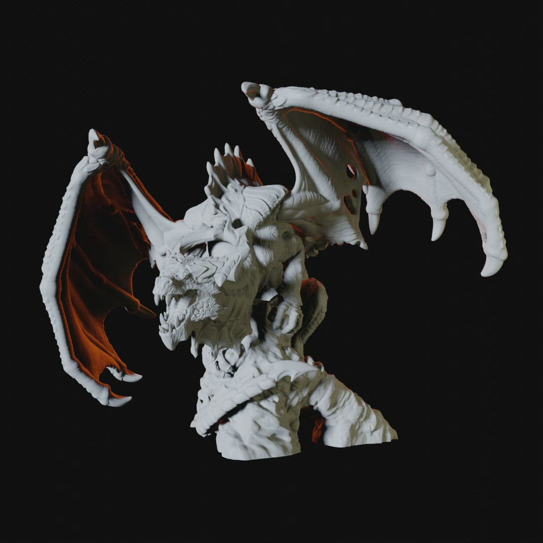 Dragon Miniature for Dungeons and Dragons - Myth Forged