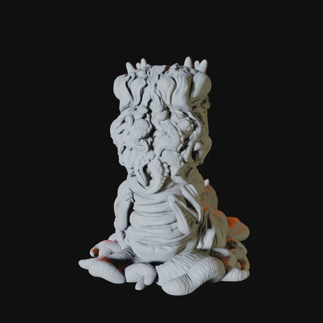 Carrion Crawler Miniature for Dungeons and Dragons - Myth Forged