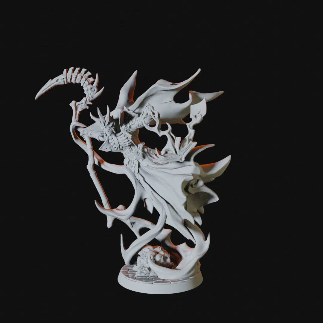 Lich Miniature for Dungeons and Dragons - Myth Forged