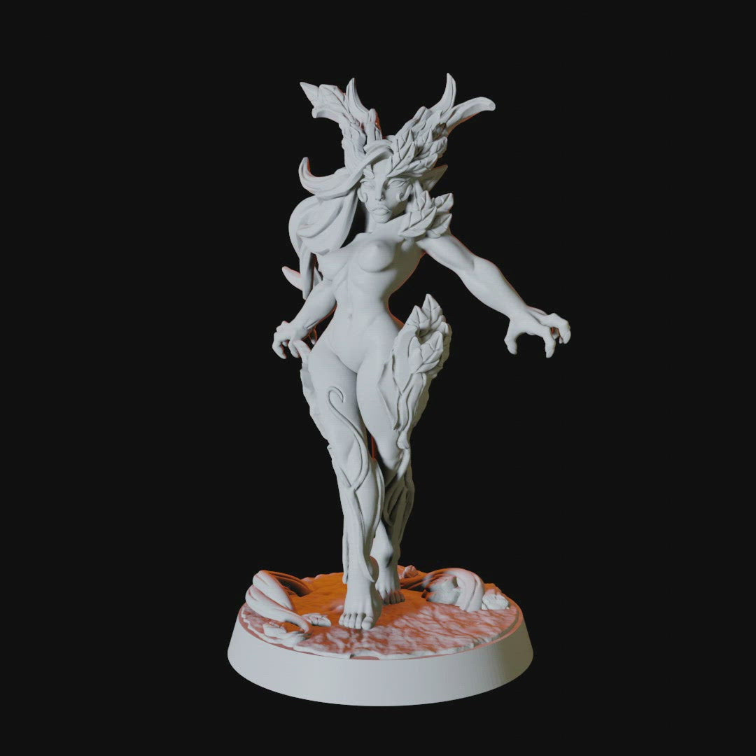 Dryad Miniature for Dungeons and Dragons - Myth Forged