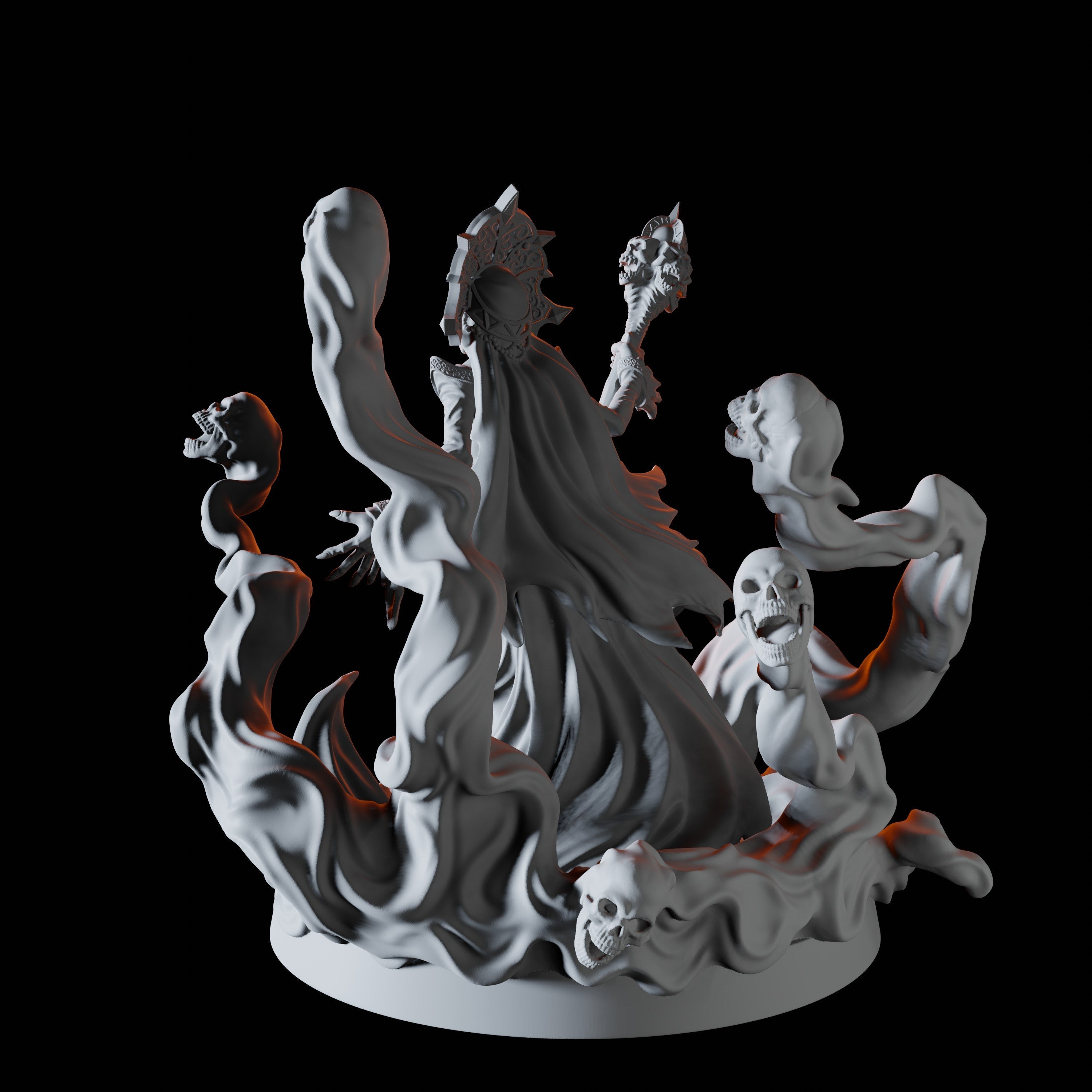Banshee Miniature for Dungeons and Dragons - Myth Forged