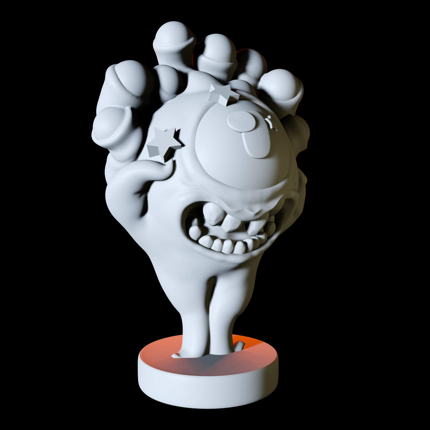 Beholder Familiar Miniature for Dungeons and Dragons, Pathfinder or other TTRPGs