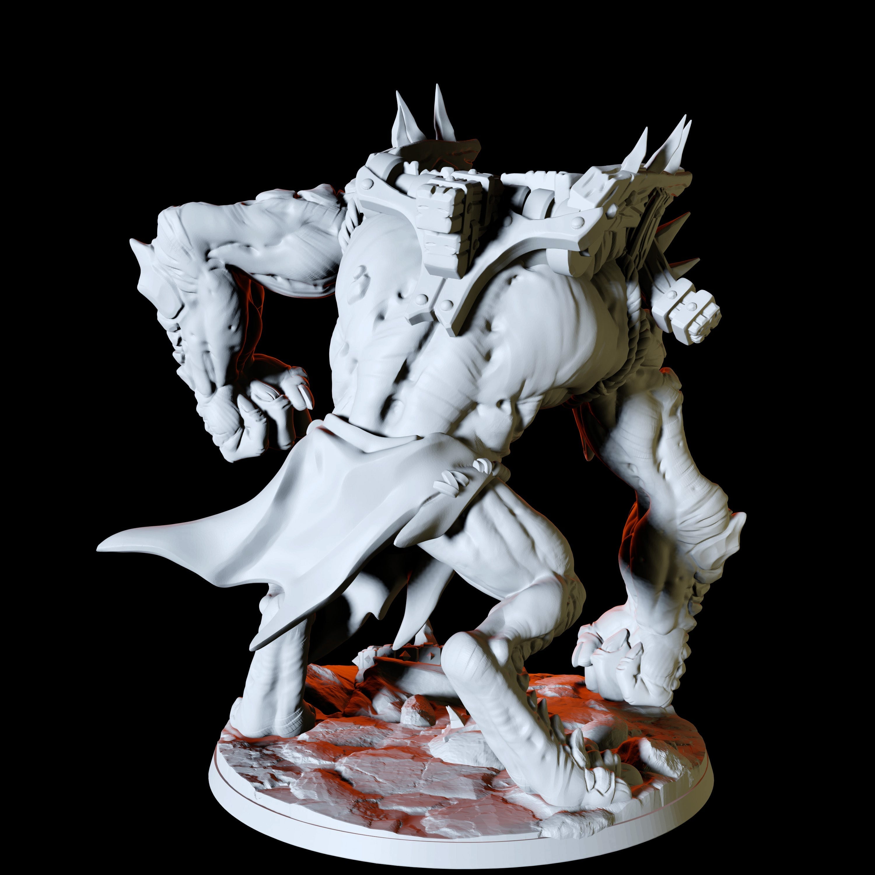 Blackrazor Troll Miniature for Dungeons and Dragons - Myth Forged