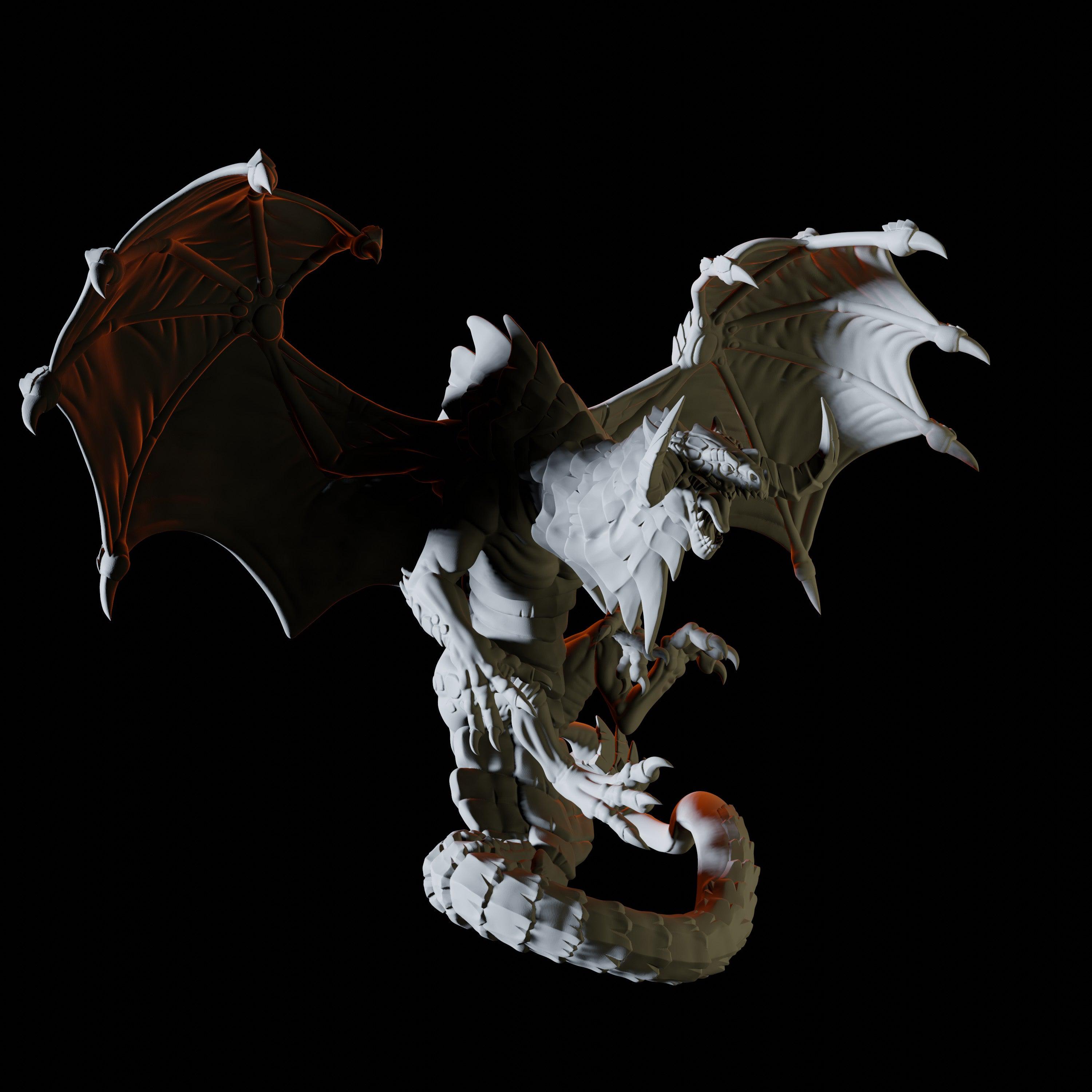 Blue Dragon Miniature for Dungeons and Dragons - Myth Forged