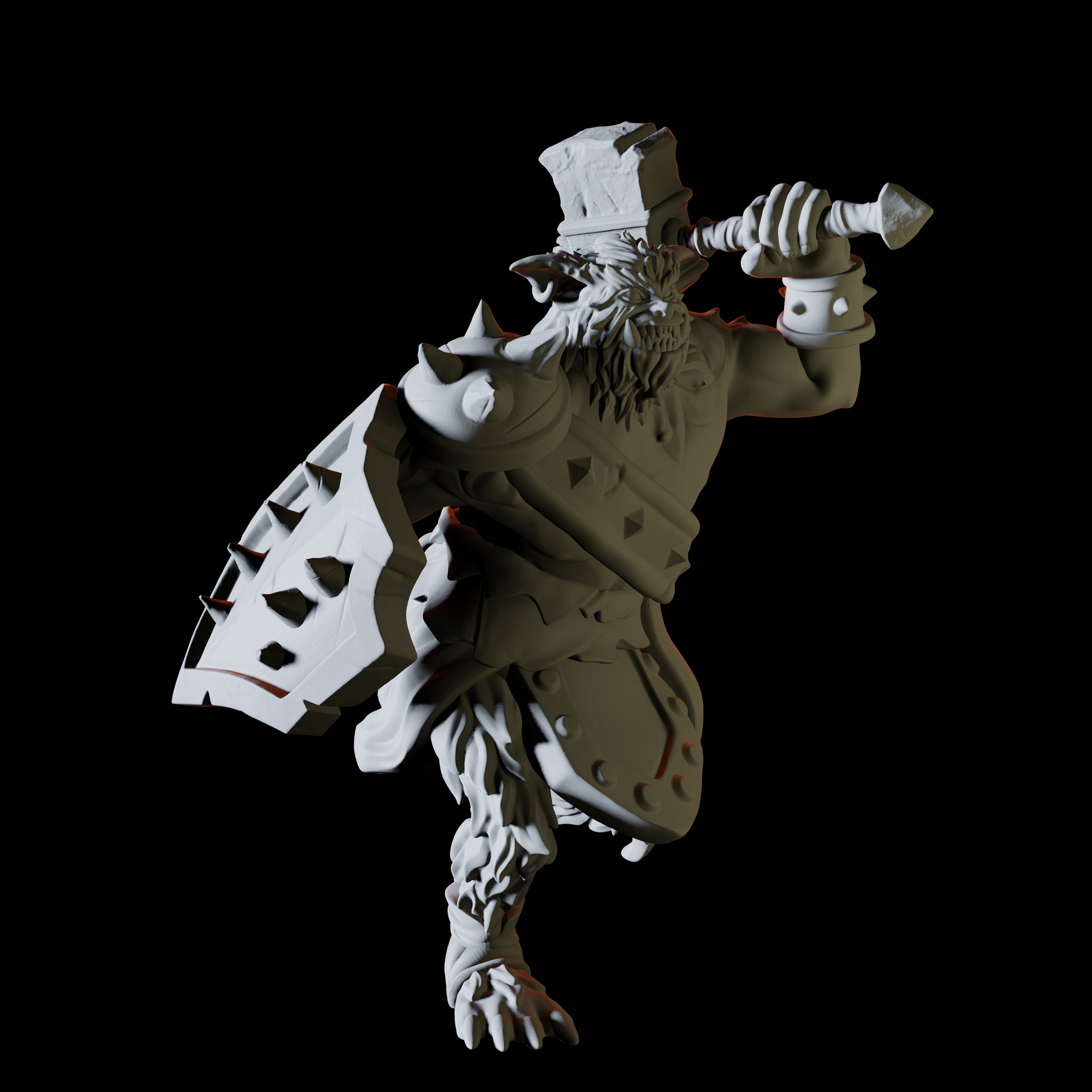 Bugbear Miniature for Dungeons and Dragons - Myth Forged