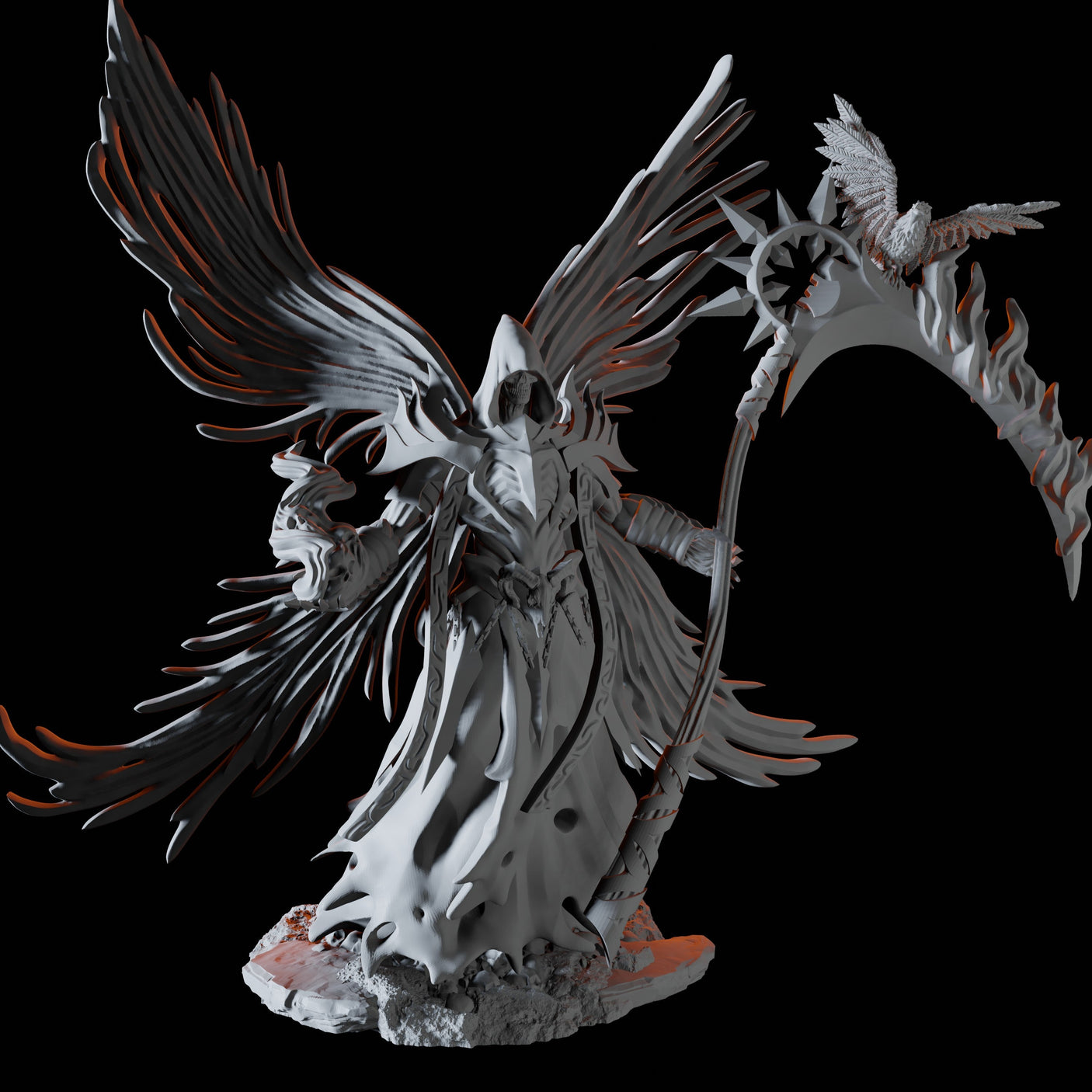 Charon the Boatman Miniature for Dungeons and Dragons, Pathfinder or other TTRPGs