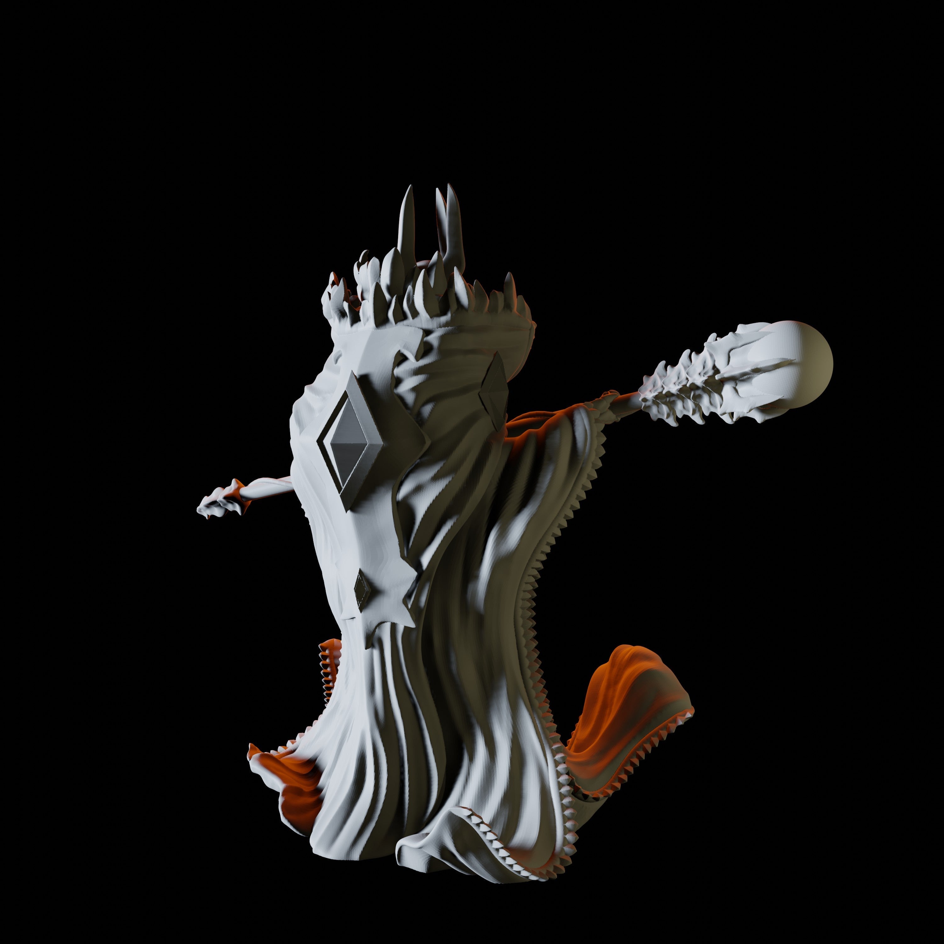 Lich Miniature for Dungeons and Dragons - Myth Forged