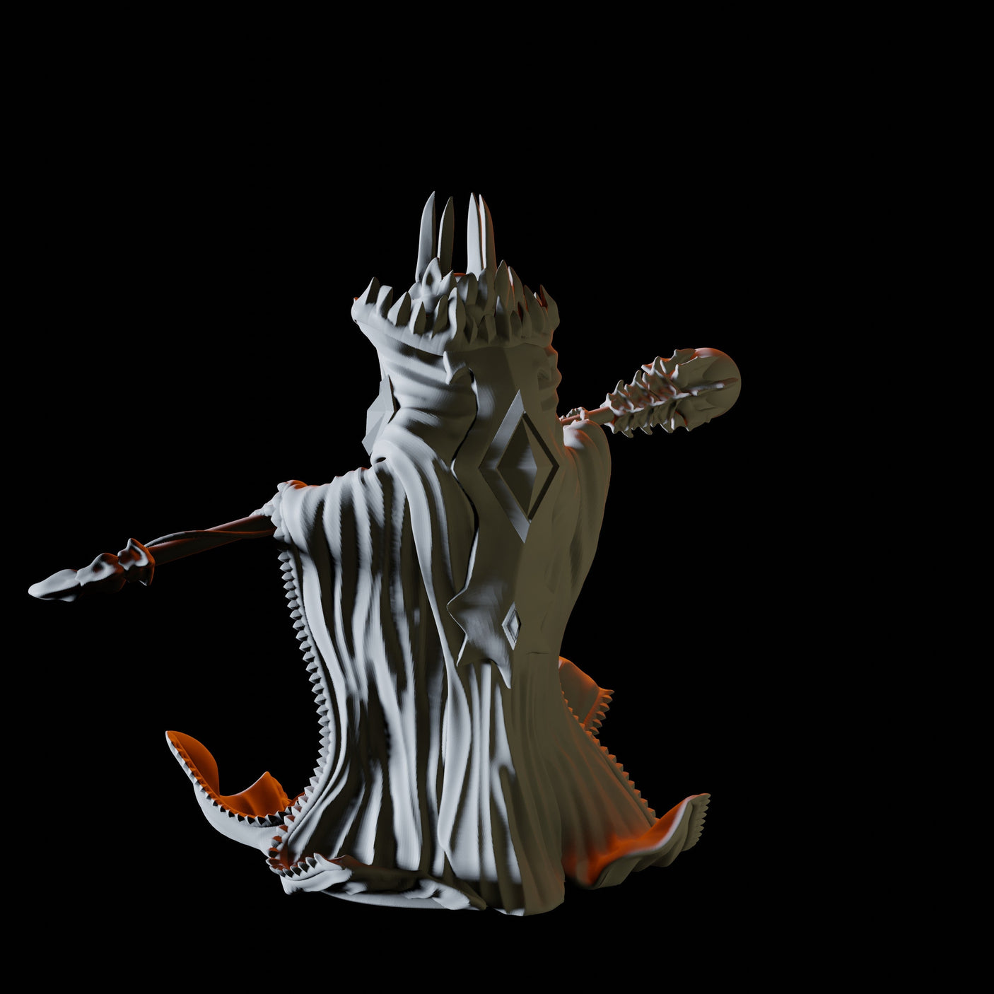 Classic Lich Miniature for Dungeons and Dragons, Pathfinder or other TTRPGs
