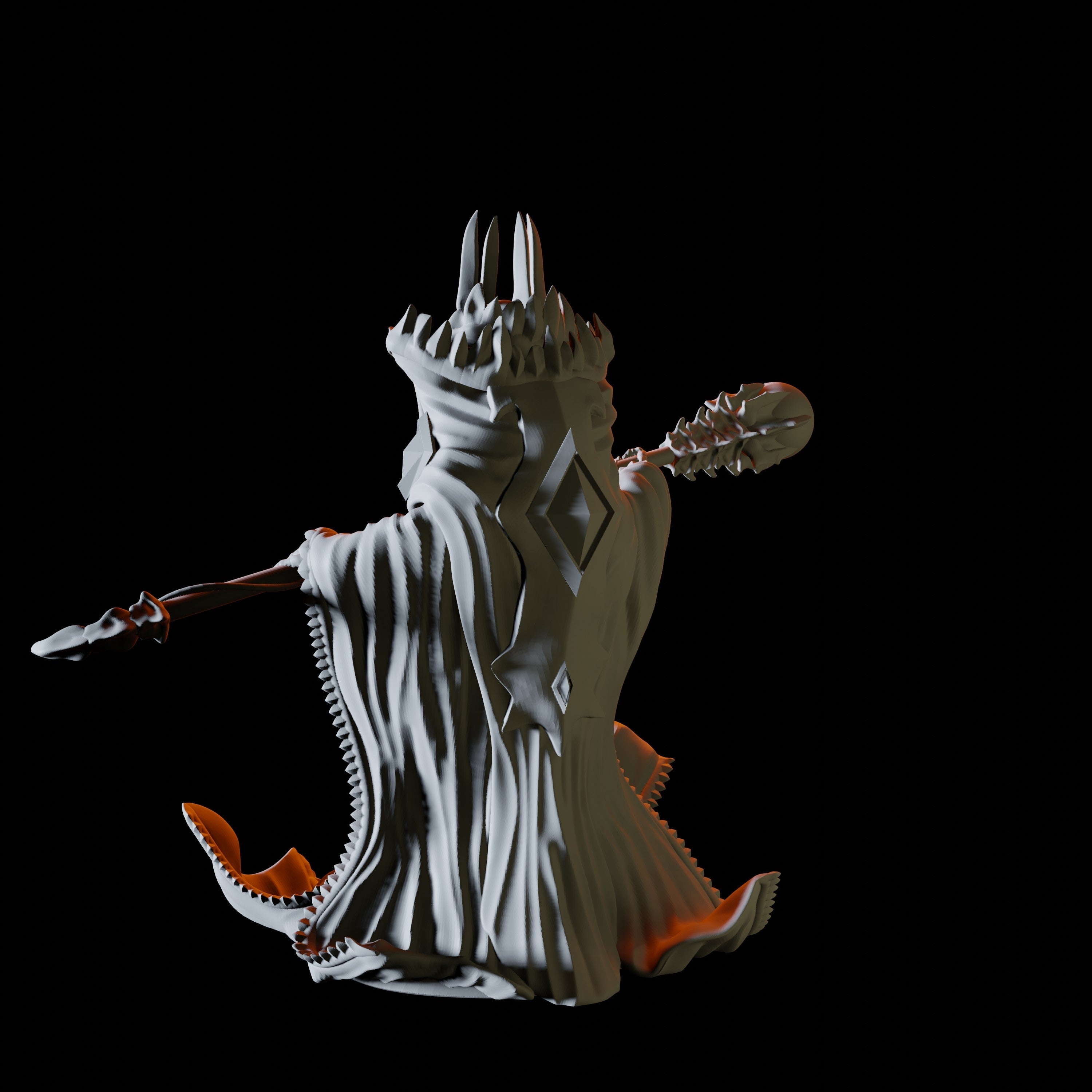 Lich Miniature for Dungeons and Dragons - Myth Forged