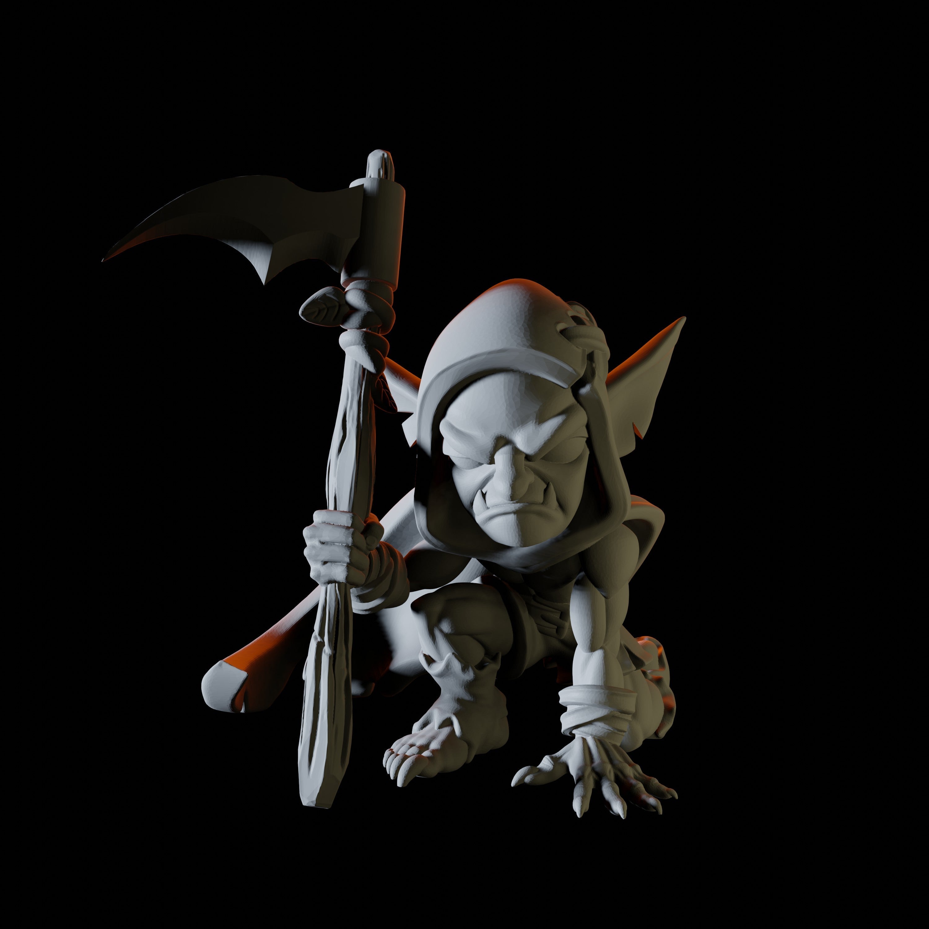 Forest Goblin Miniature for Dungeons and Dragons - Myth Forged