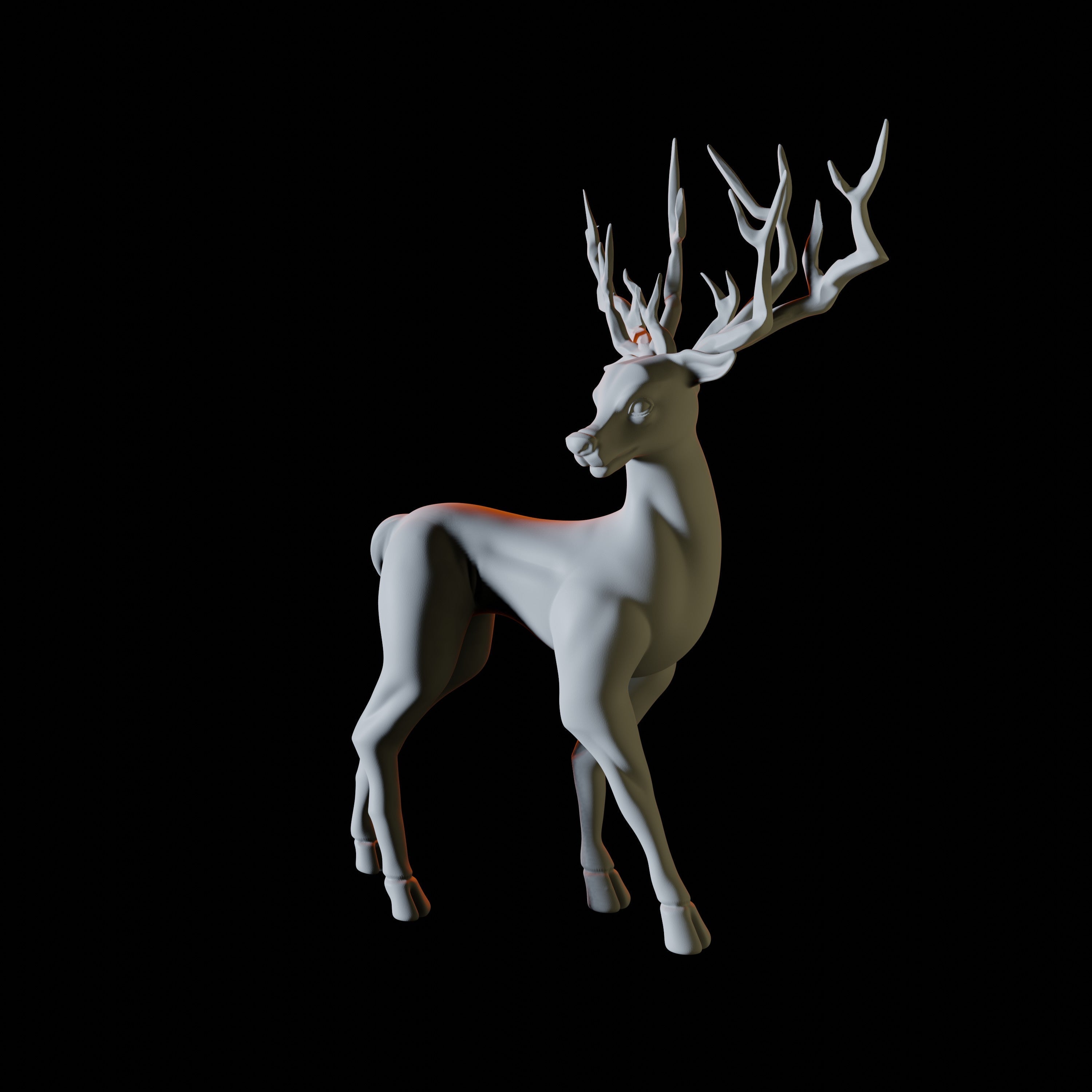 Deer Familiar Miniature for Dungeons and Dragons | Myth Forged