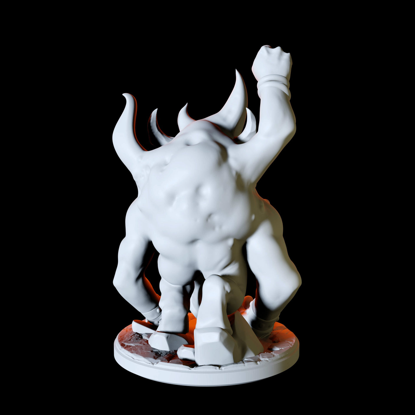 Demon Spawn Miniature for Dungeons and Dragons, Pathfinder or other TTRPGs