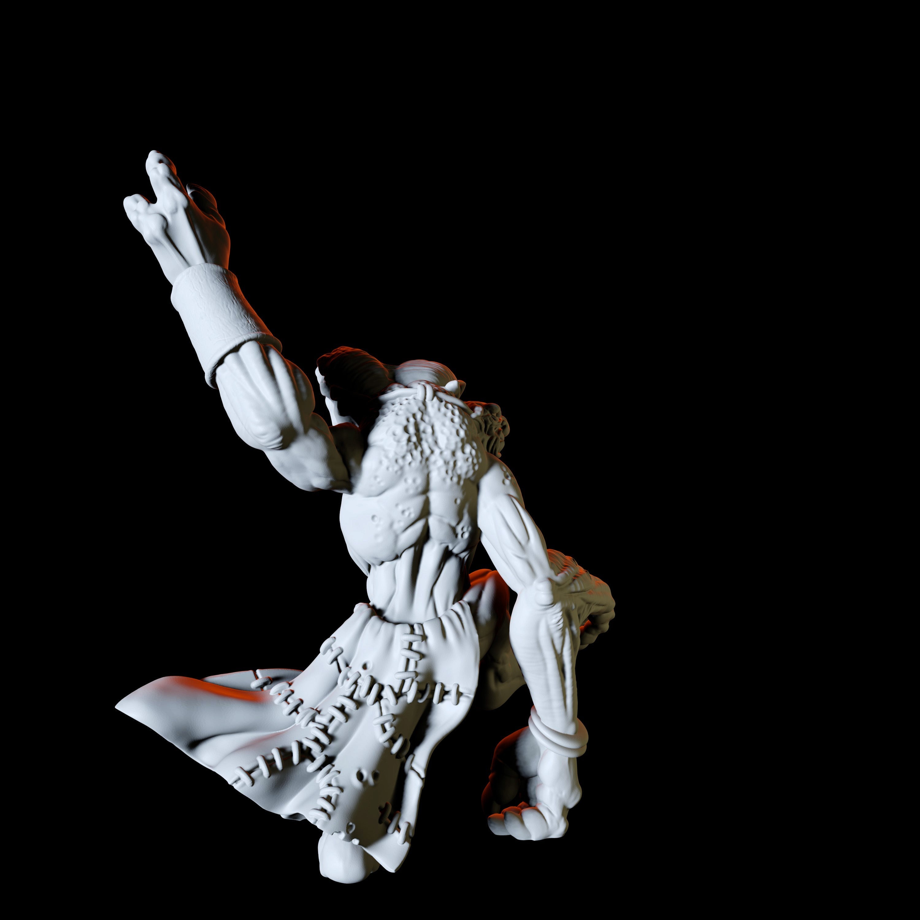 Dire Troll Miniature for Dungeons and Dragons - Myth Forged