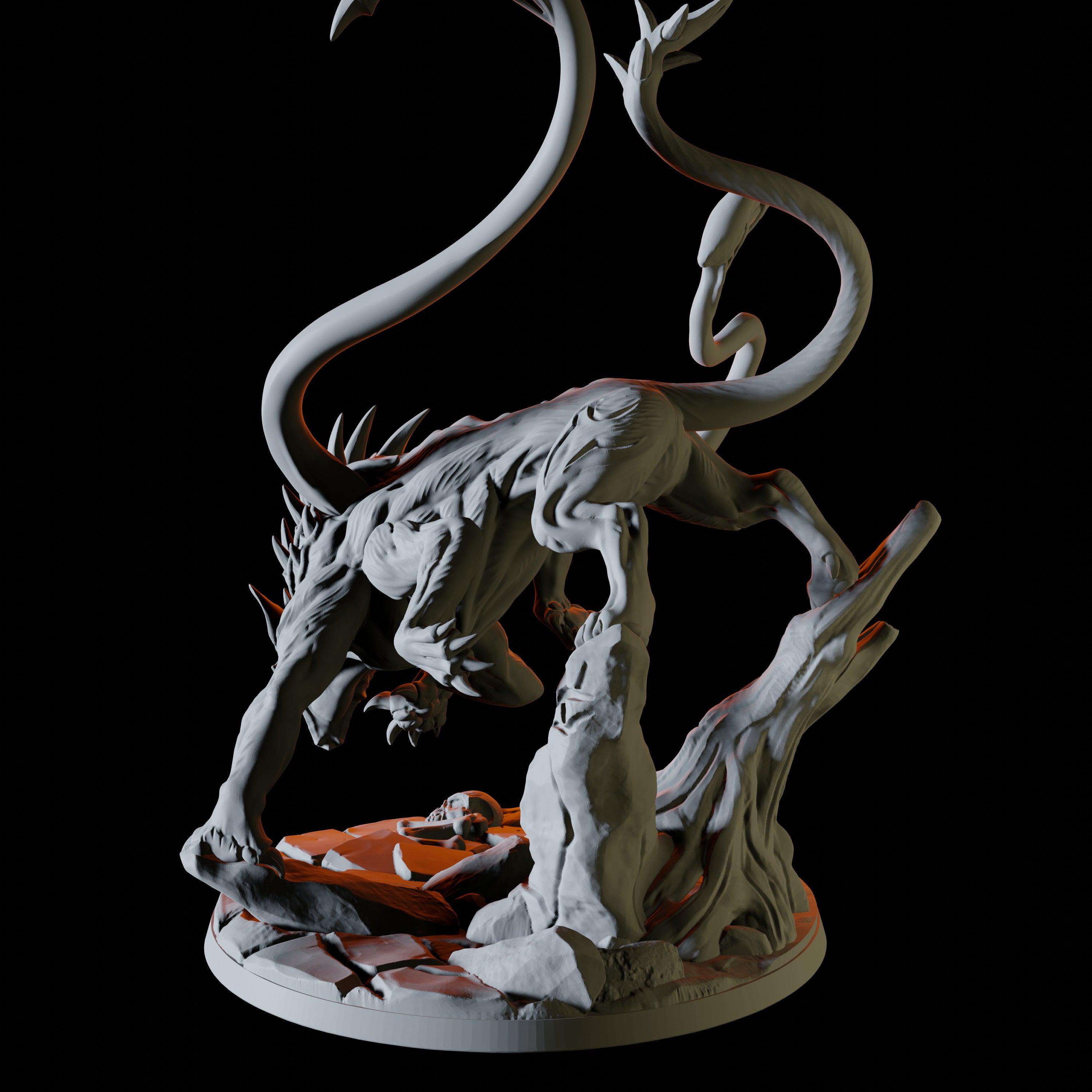 Displacer Beast Miniature for Dungeons and Dragons - Myth Forged