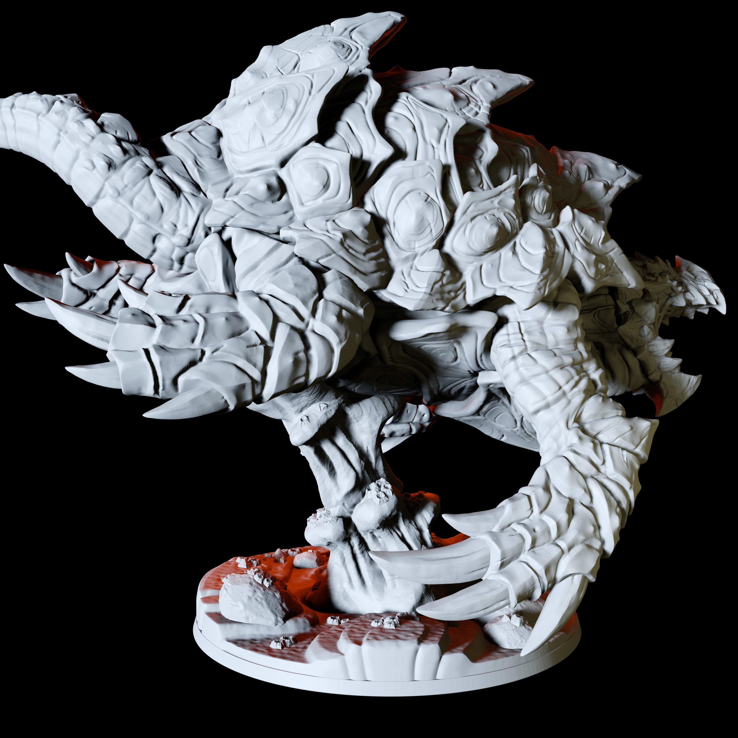 Dragon Turtle Miniature for Dungeons and Dragons - Myth Forged